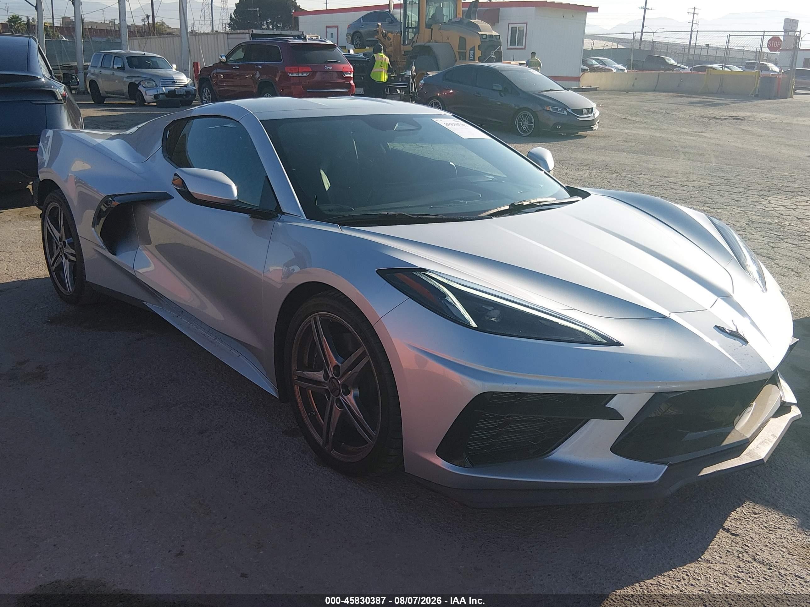2026 Chevrolet Corvette Stingray VIN 1G1YA2D46T5103593 — IAAI salvage auction photo