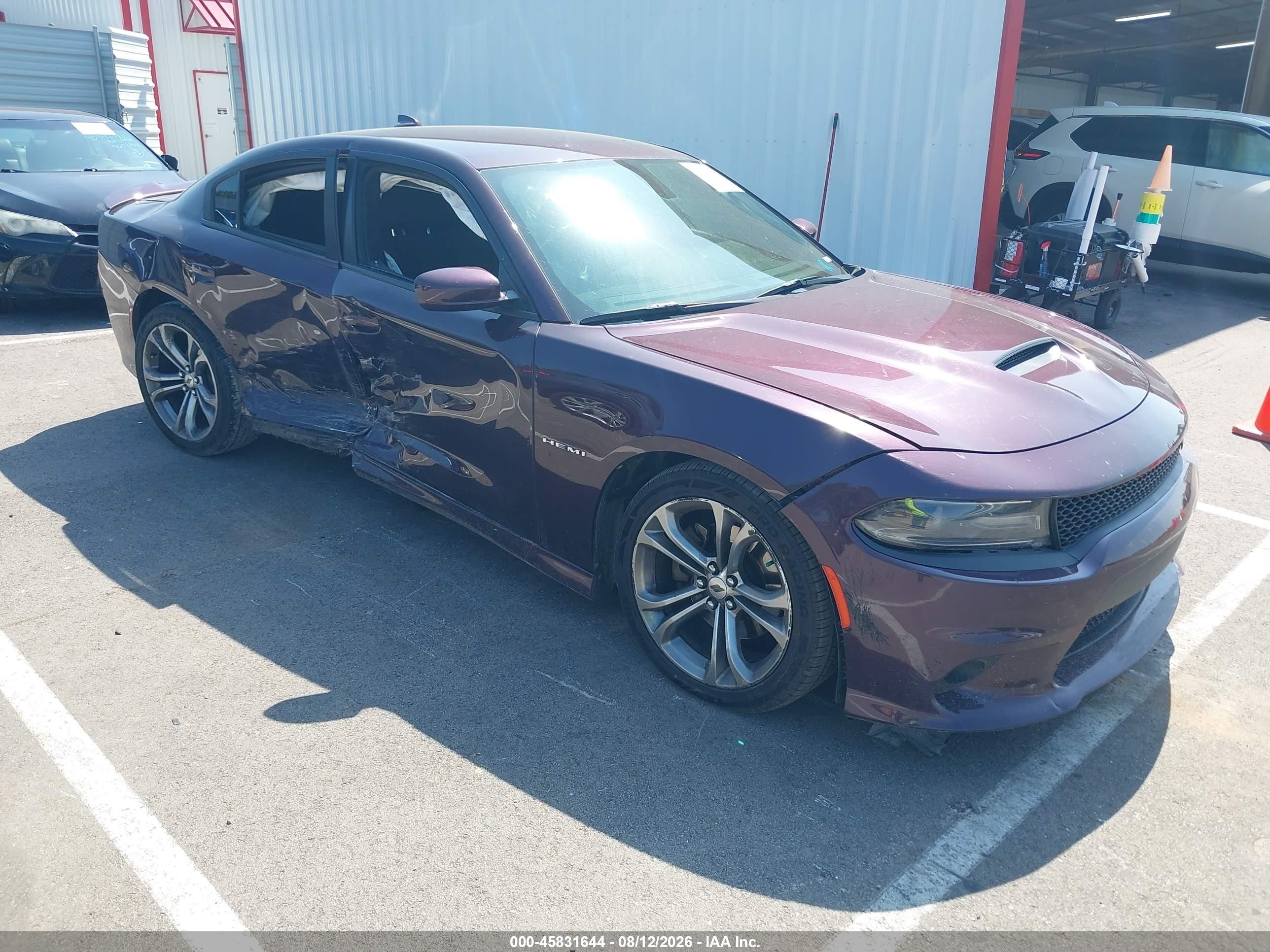 2021 Dodge Charger VIN 2C3CDXCT8MH574755 — IAAI salvage auction photo