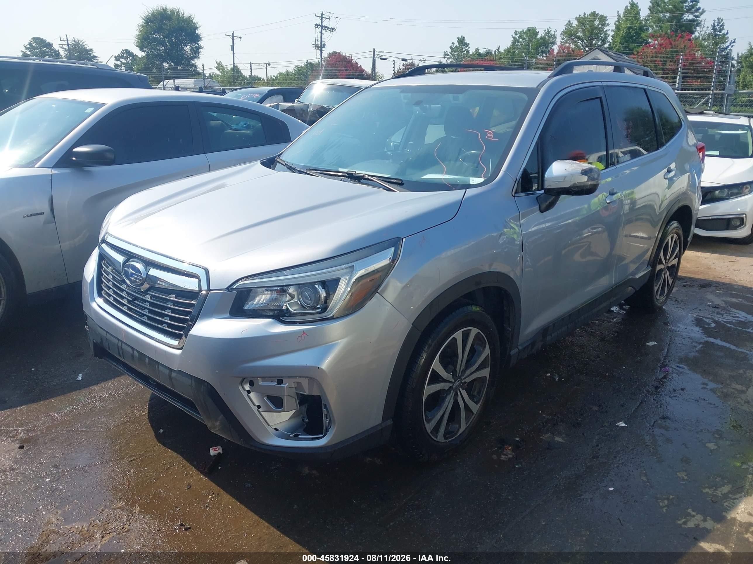 2020 Subaru Forester VIN JF2SKASC2LH426263 IAAI salvage auction — Rear End, Salvage (North Carolina), sold $4,675 on 2026-09-14 (photo 2)