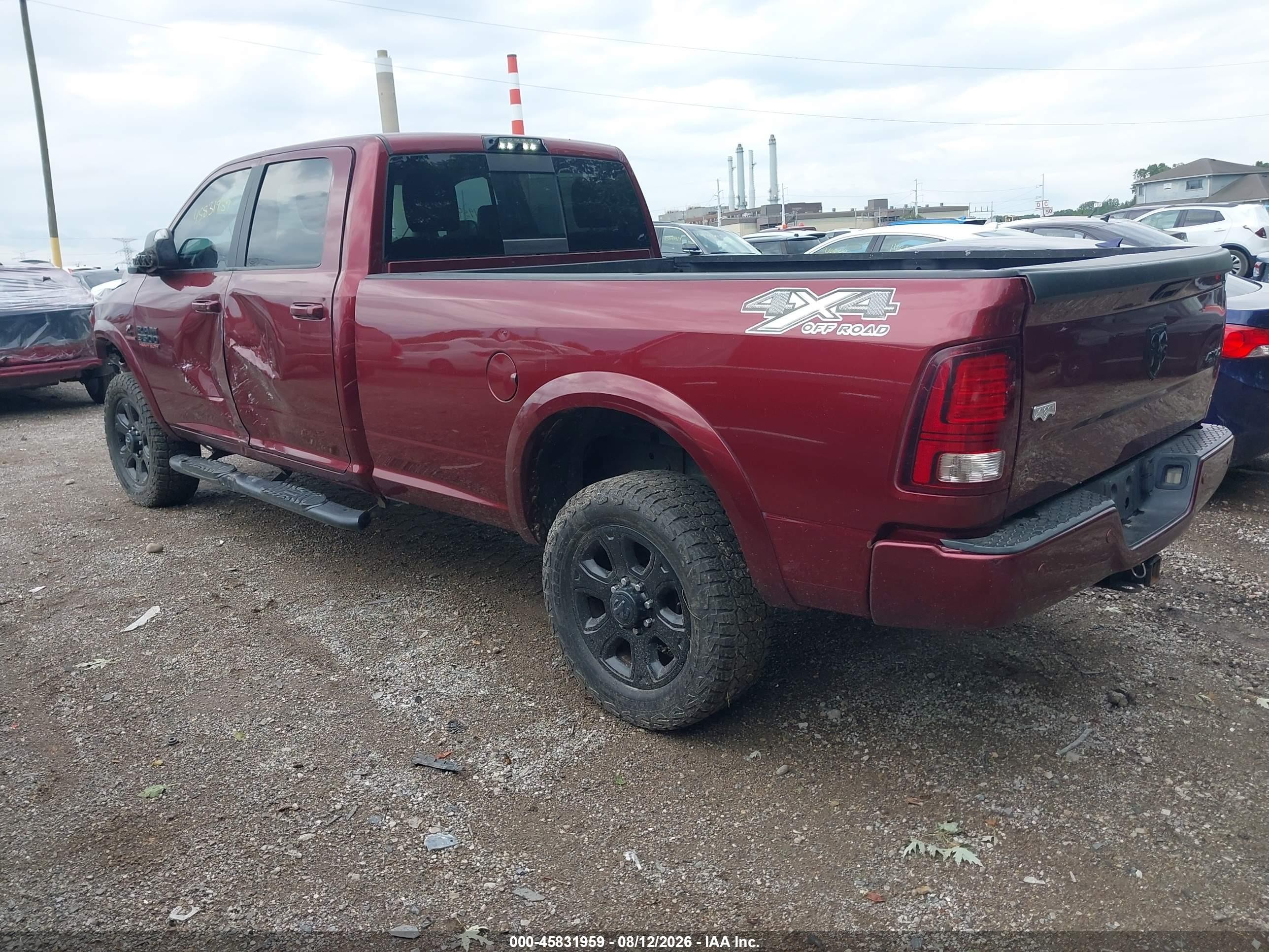 2018 Ram 3500 VIN 3C63R3JL5JG310999 IAAI salvage auction — Front End, Clear (Indiana), sold $6,400 on 2026-09-09 (photo 3)