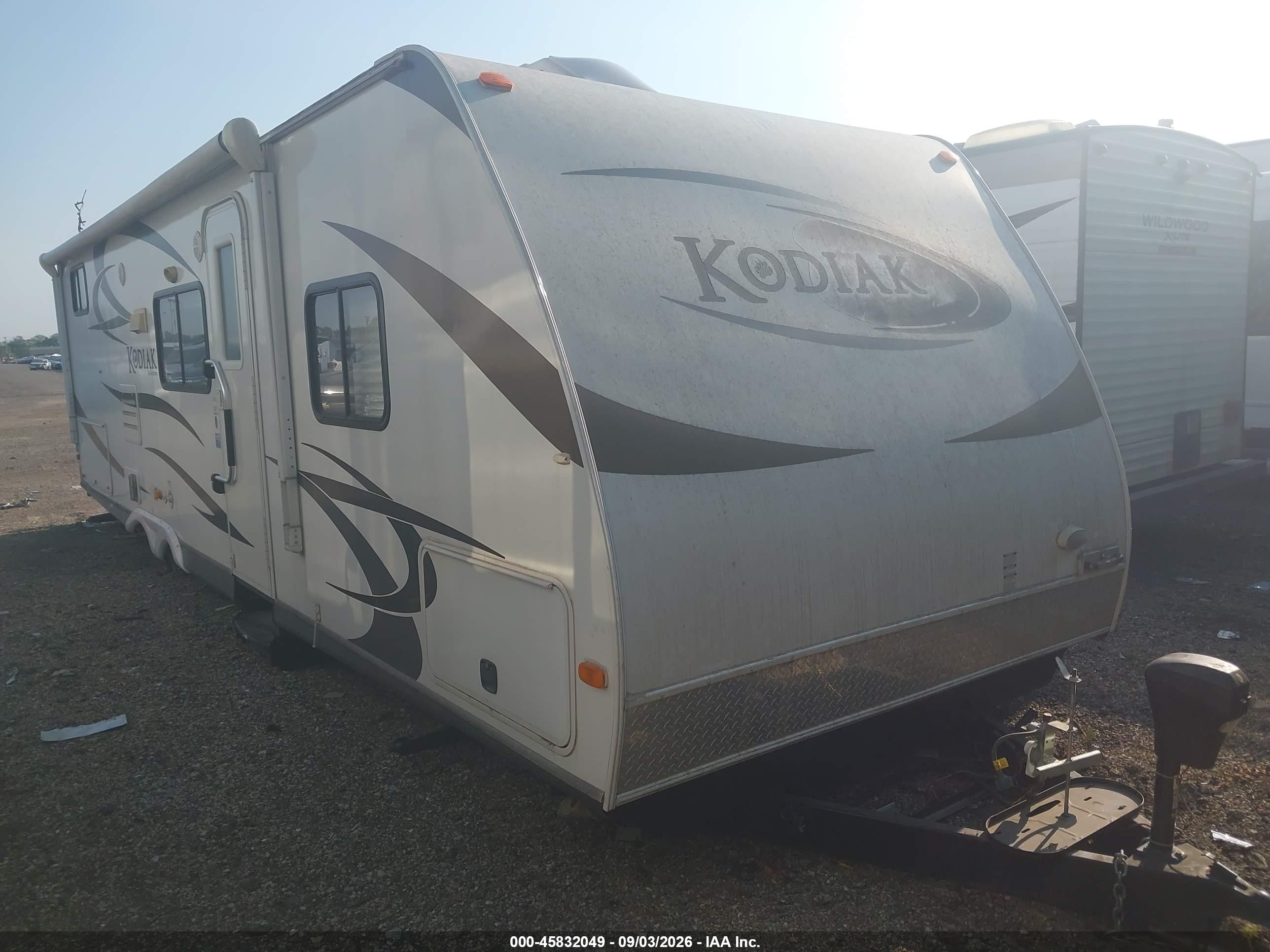 2011 Dutchmen Kodiak VIN 47CTS5P24BK129456 IAAI salvage auction — Unknown, Salvage (Ohio), sold $100 on 2026-09-23 (photo 1)