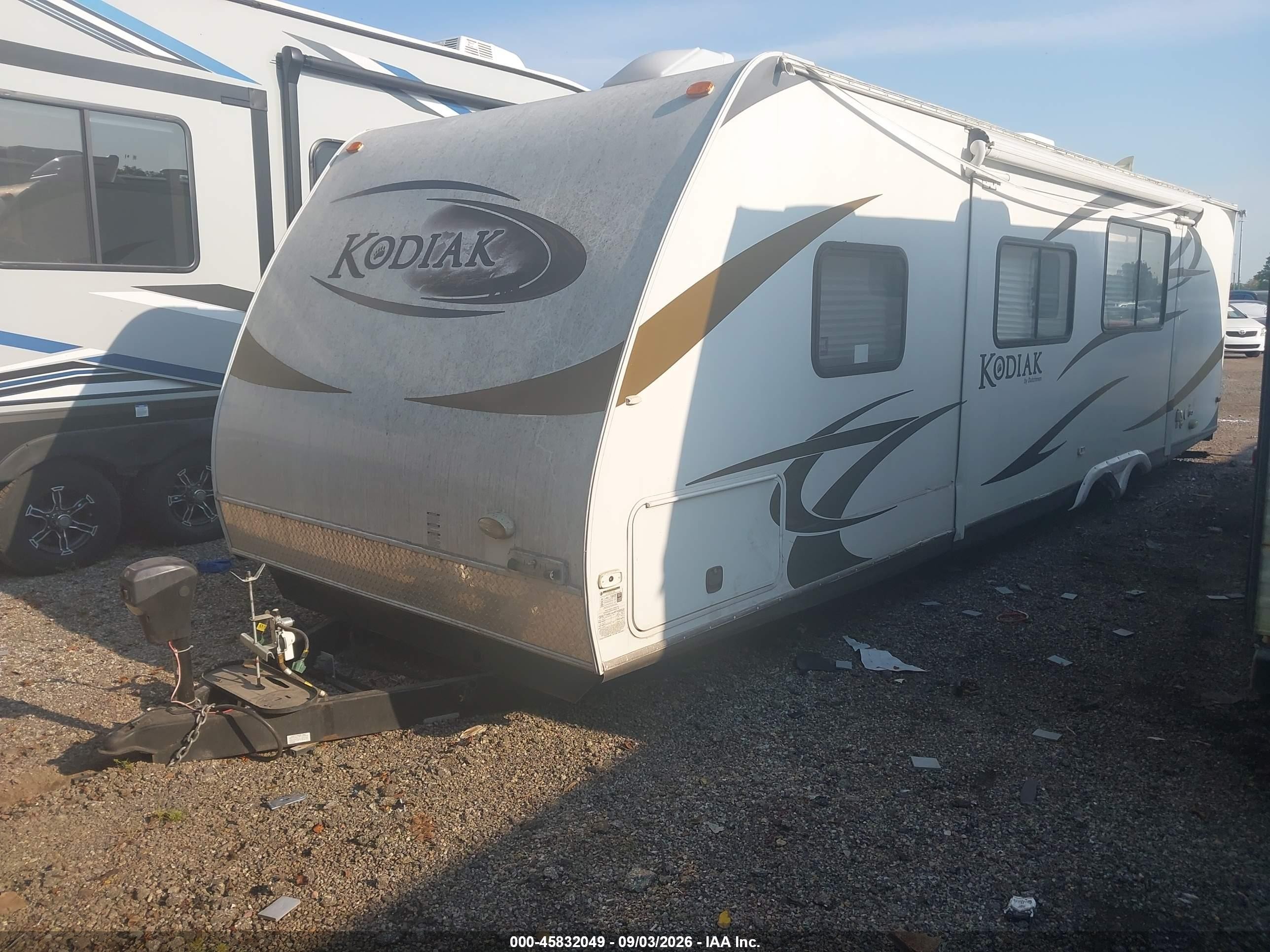 2011 Dutchmen Kodiak VIN 47CTS5P24BK129456 IAAI salvage auction — Unknown, Salvage (Ohio), sold $100 on 2026-09-23 (photo 2)