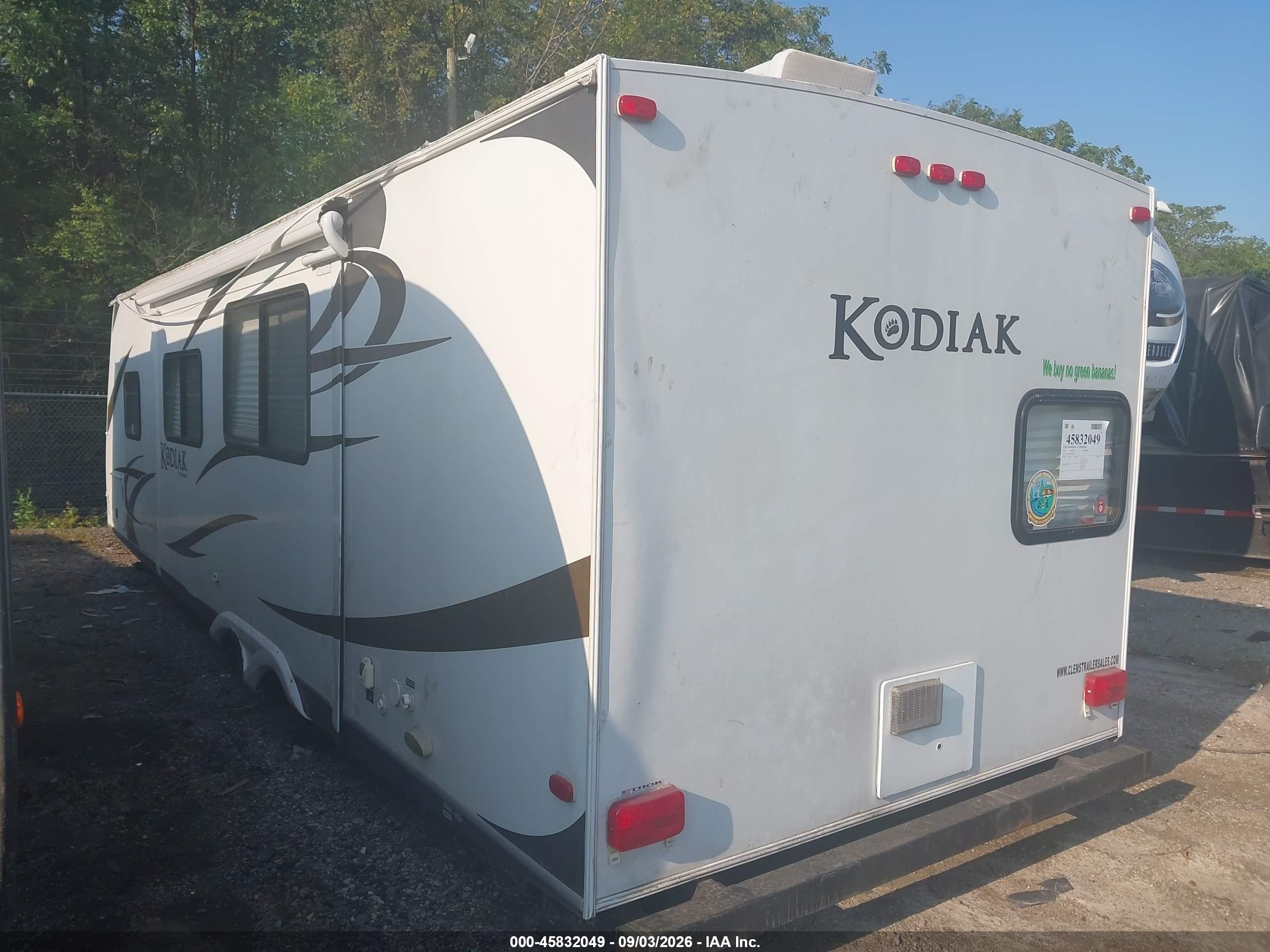 2011 Dutchmen Kodiak VIN 47CTS5P24BK129456 IAAI salvage auction — Unknown, Salvage (Ohio), sold $100 on 2026-09-23 (photo 3)