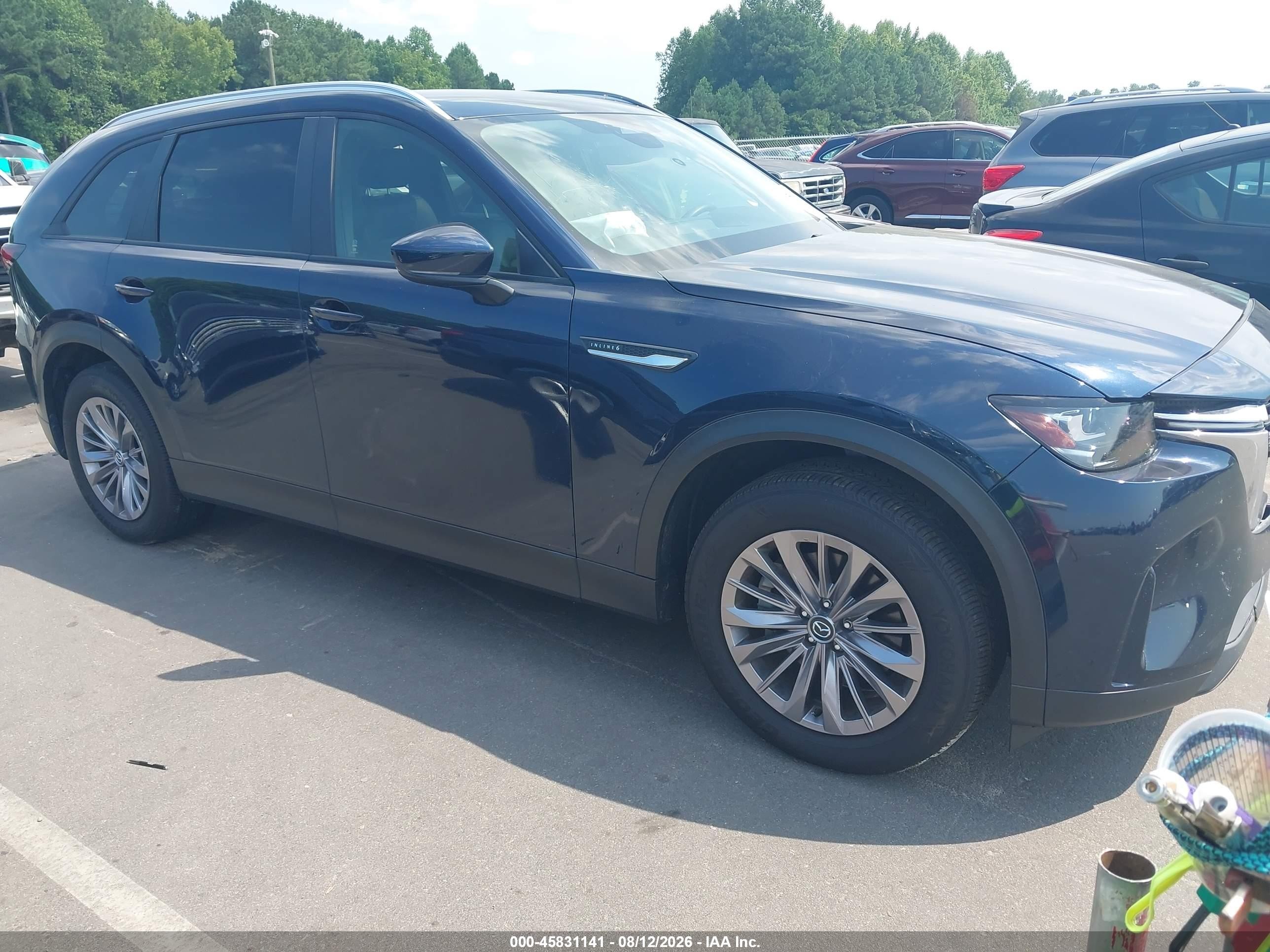 2025 Mazda CX-90 VIN JM3KKAHD8S1193504 — IAAI salvage auction photo