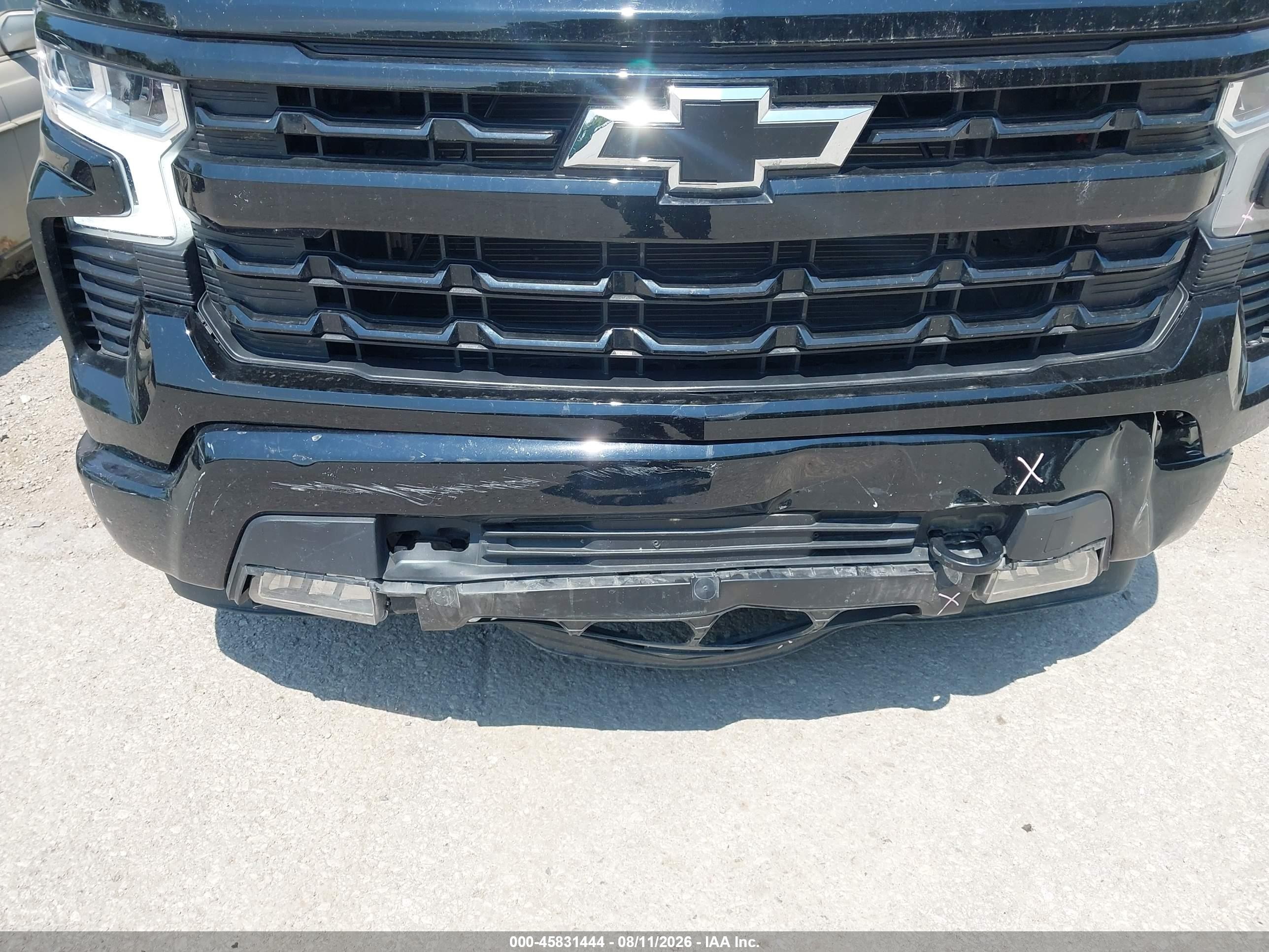 2026 Chevrolet Silverado 1500 VIN 1GCUKEED7TZ178296 IAAI salvage auction — Front End, Enterprise Vehicles Clear Only (Kansas), sold $34,500 on 2026-08-12 (photo 6)