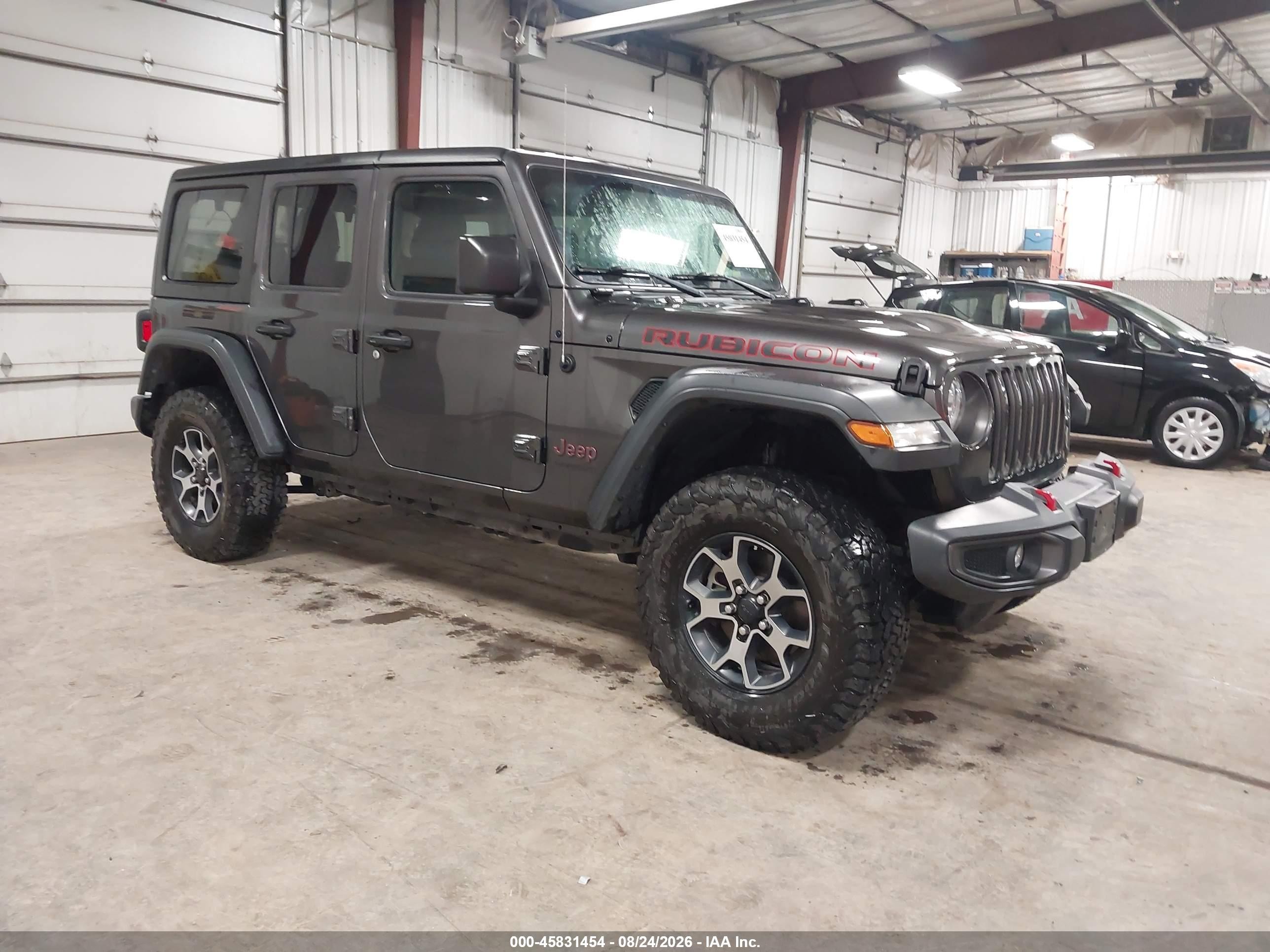 2018 Jeep Wrangler Unlimited VIN 1C4HJXFG3JW232099 — IAAI salvage auction photo