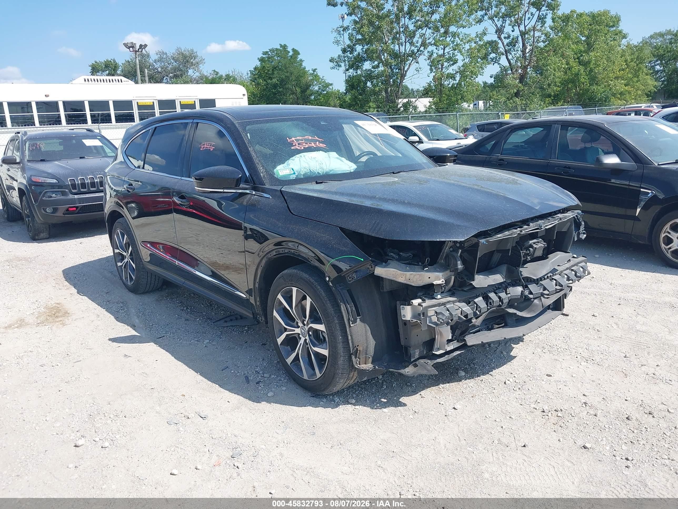 2023 Acura MDX VIN 5J8YE1H40PL012676 — IAAI salvage auction photo