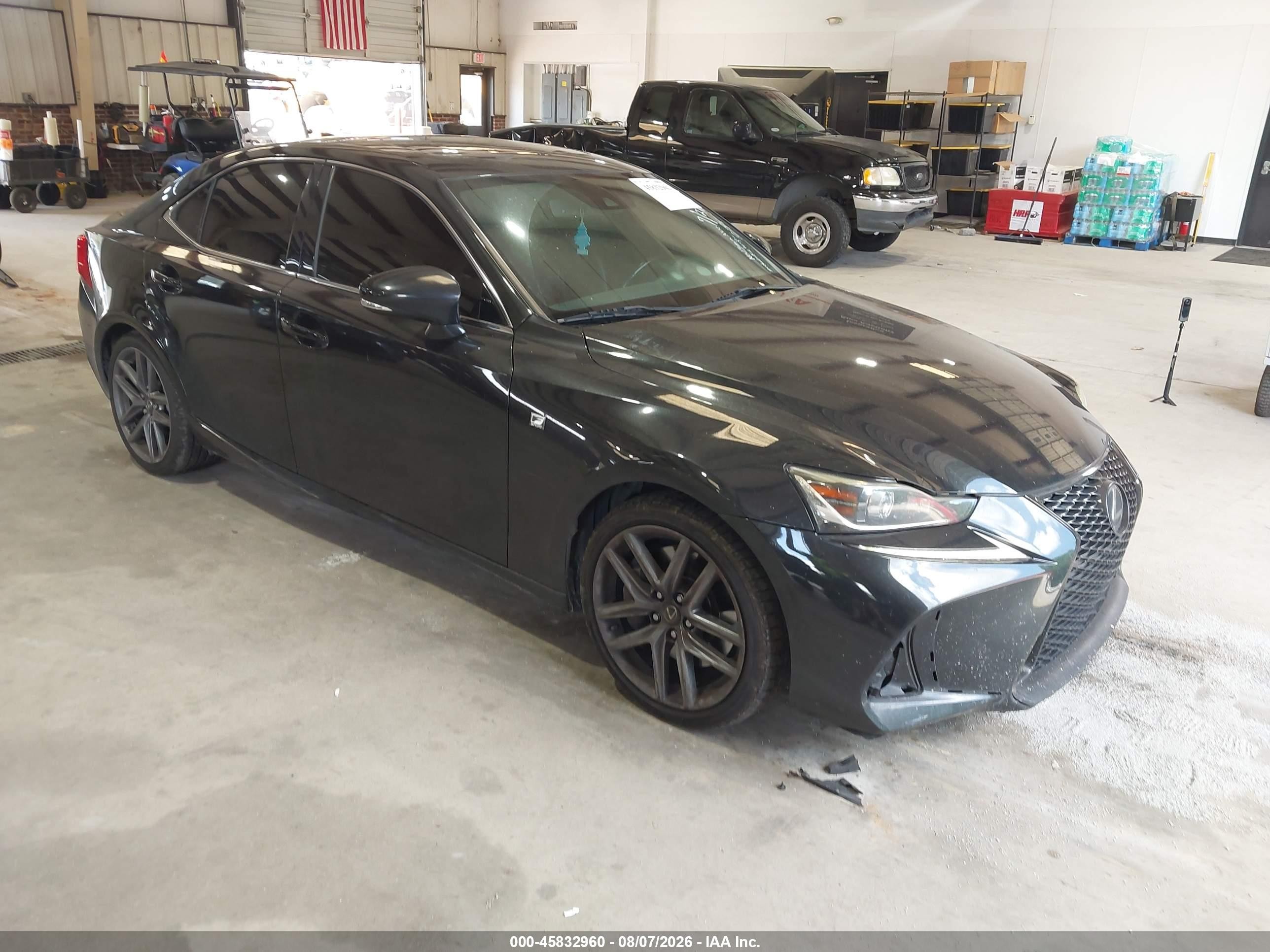 2017 Lexus IS 200t VIN JTHBA1D2XH5051316 IAAI salvage auction — Rear End, Salvage (North Carolina), sold $6,000 on 2026-09-12 (photo 1)