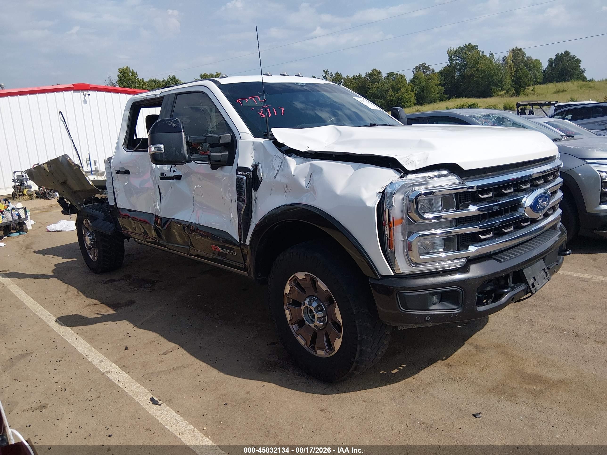 2025 Ford F-250 VIN 1FT8W2BM8SED96195 — IAAI salvage auction photo