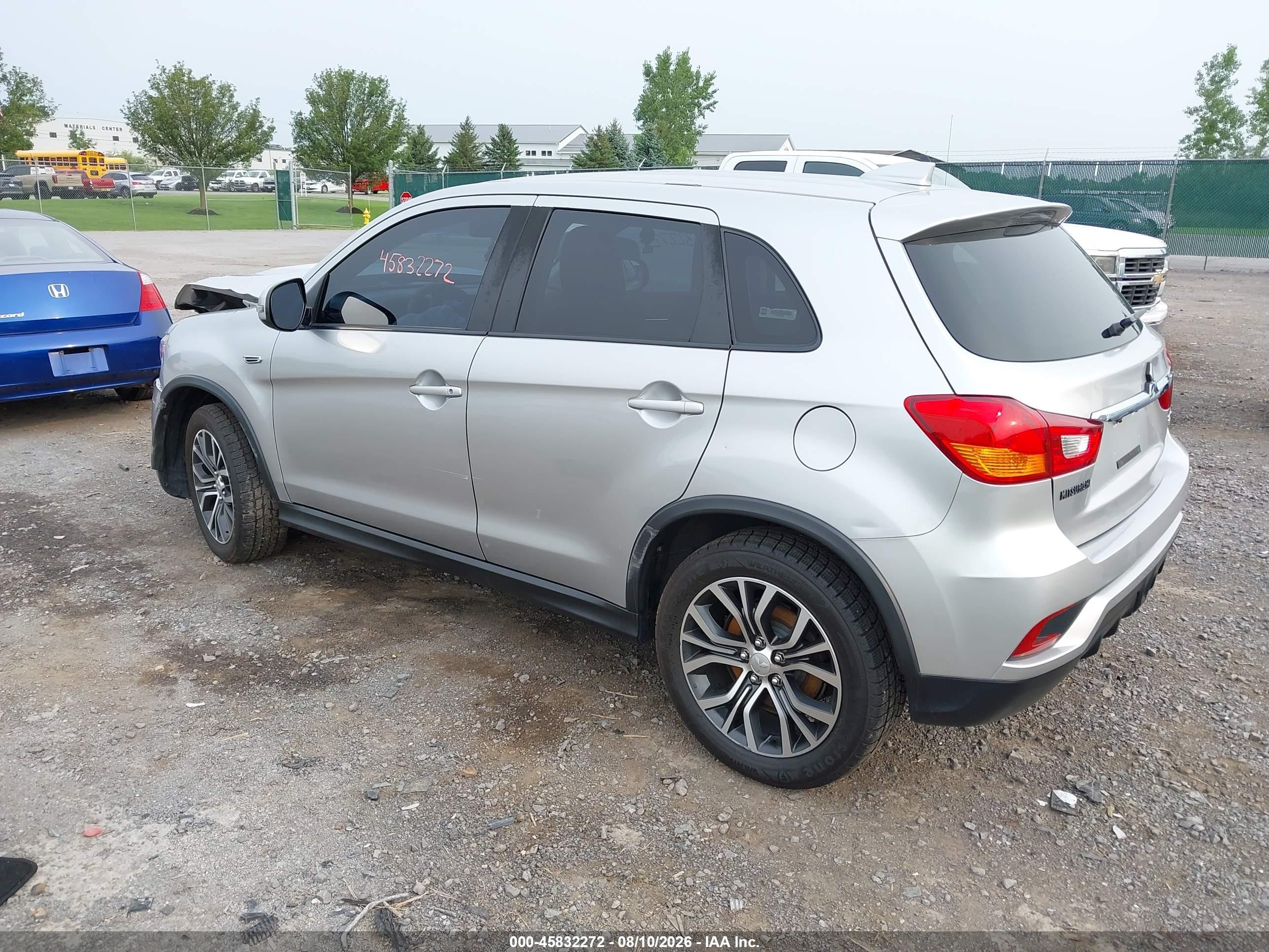2019 Mitsubishi Outlander Sport VIN JA4AR3AU3KU019127 IAAI salvage auction — Front End, Mv-907A (New York), sold $1,650 on 2026-09-25 (photo 3)