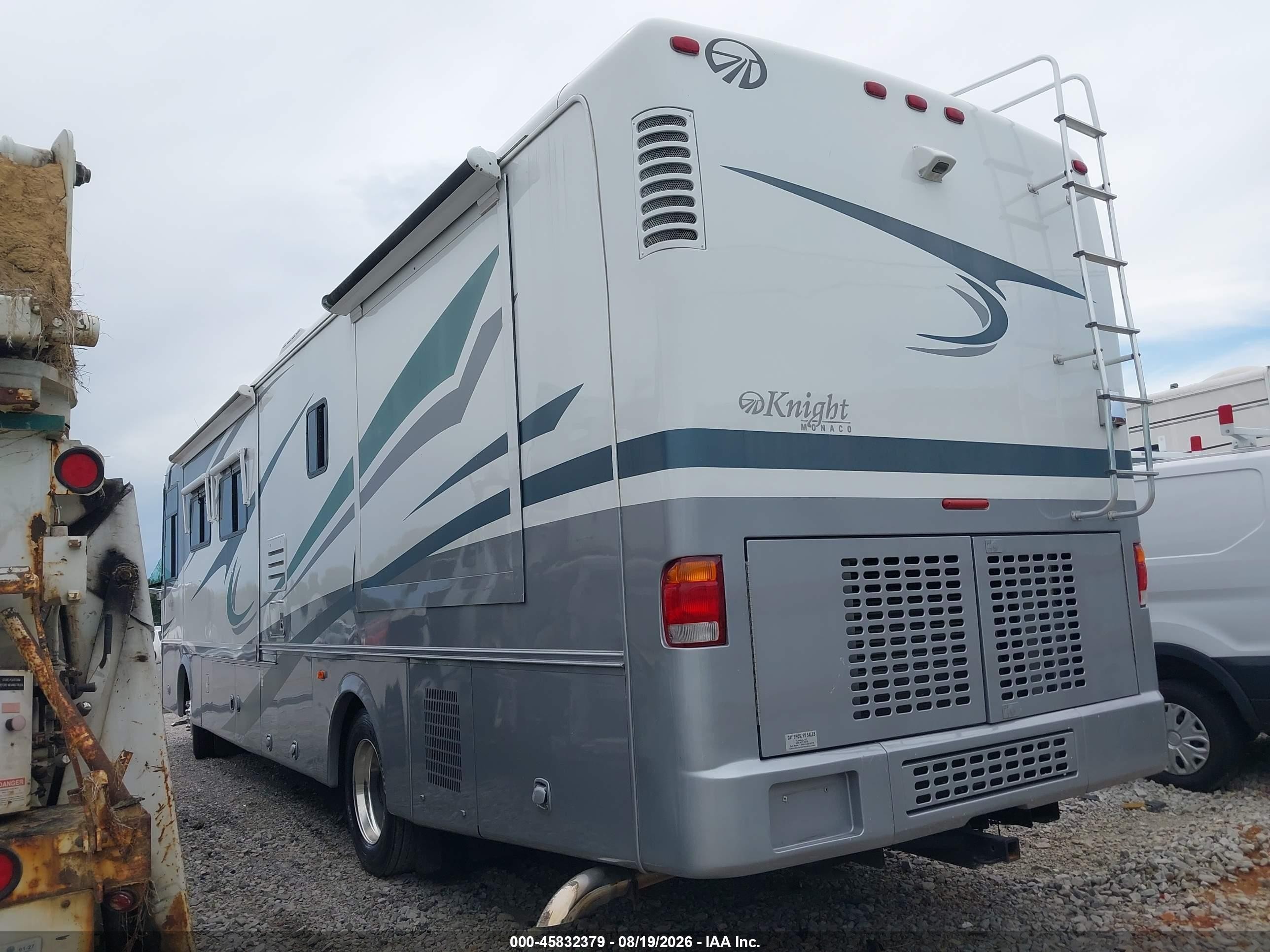 2005 Roadmaster Rail Monocoque VIN 1RF45454552030637 IAAI salvage auction — Front End, Salvage (Kentucky), sold $5,600 on 2026-09-09 (photo 3)