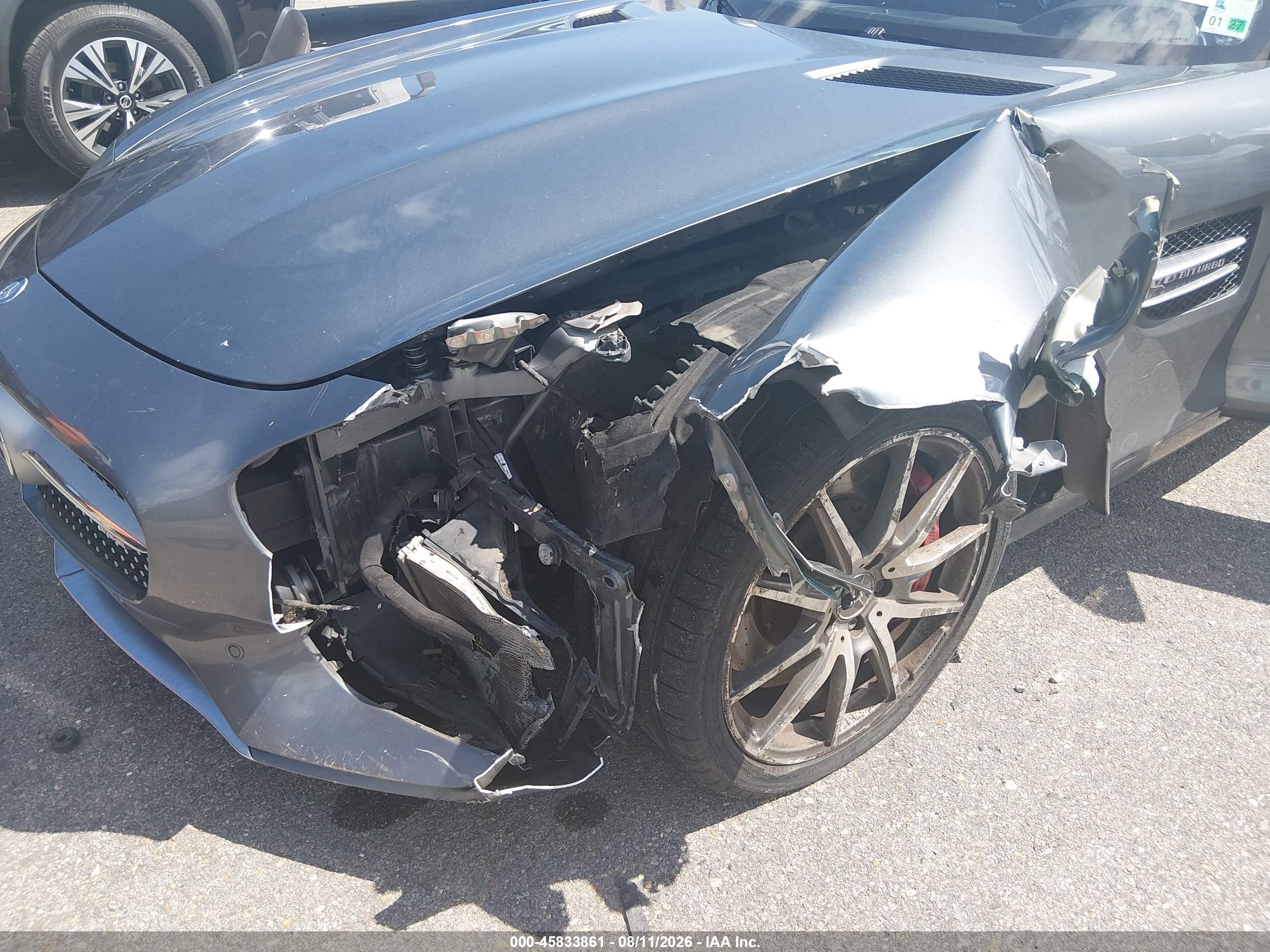 2016 Mercedes-Benz AMG-Class VIN WDDYJ7JA9GA007488 IAAI salvage auction — Unknown, Salvage (Louisiana), sold $24,200 on 2026-08-26 (photo 6)