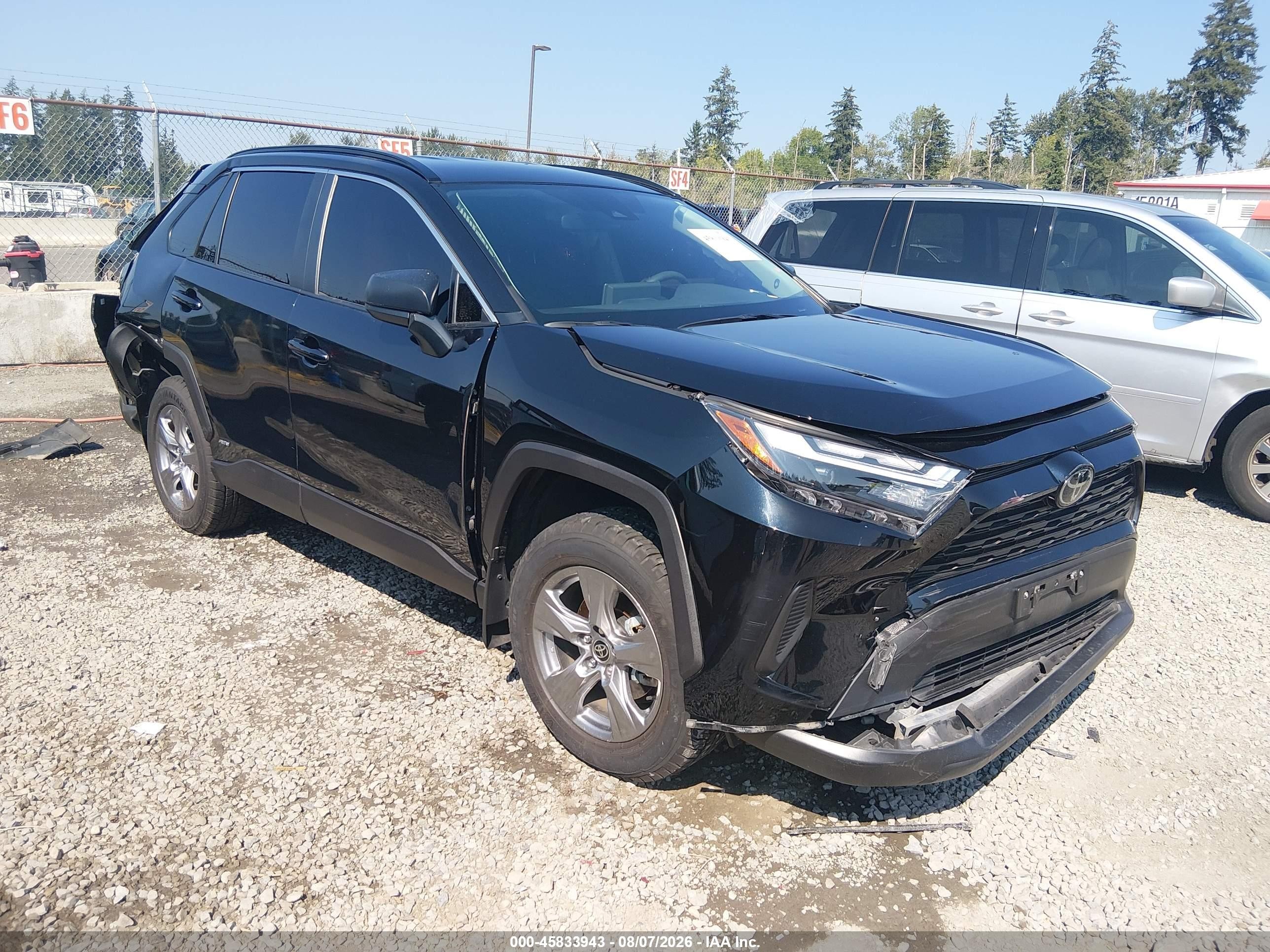 2025 Toyota RAV4 Hybrid VIN JTMLWRFV9SD299969 — IAAI salvage auction photo