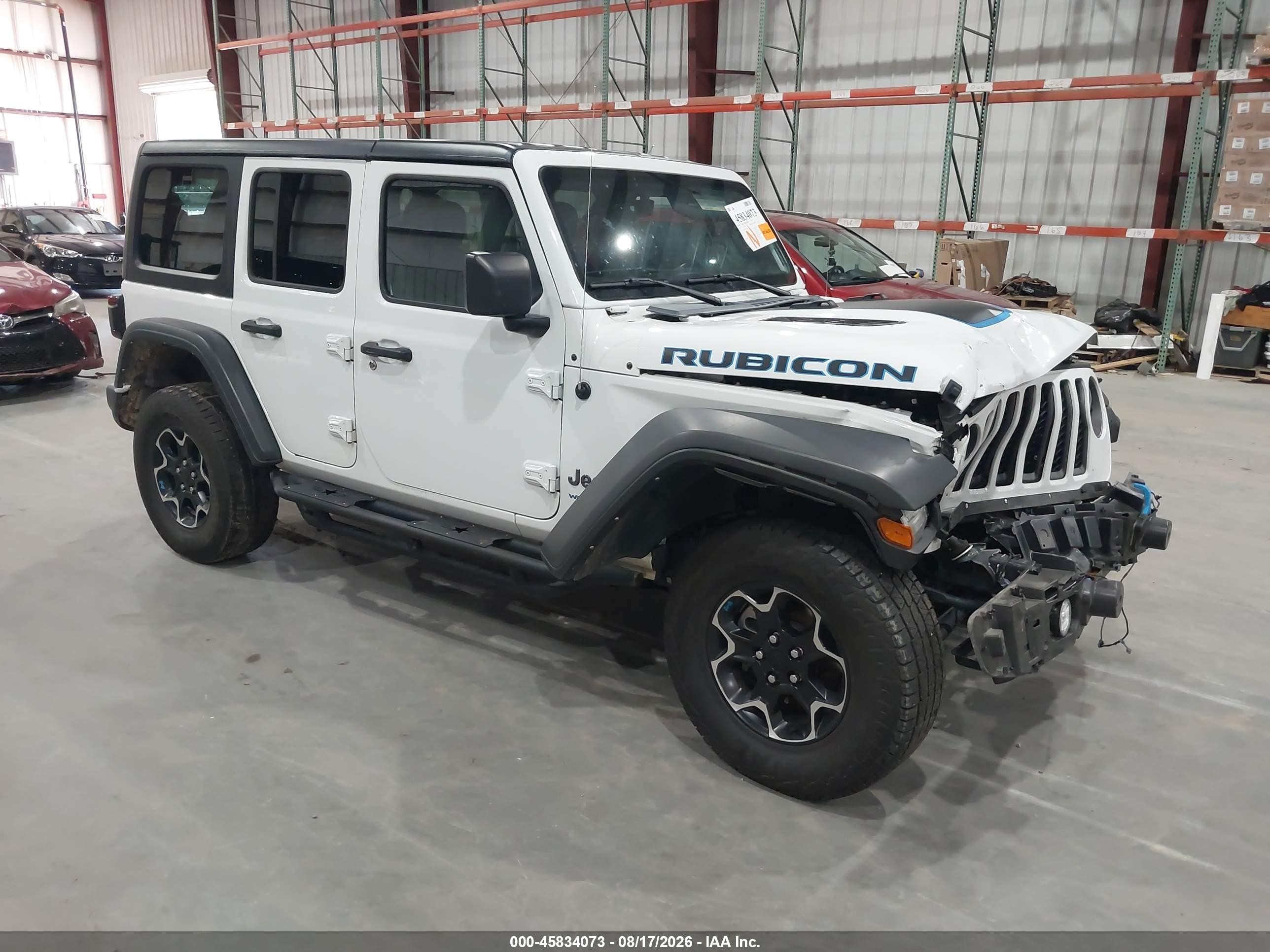 2022 Jeep Wrangler VIN 1C4JJXR60NW178707 — IAAI salvage auction photo