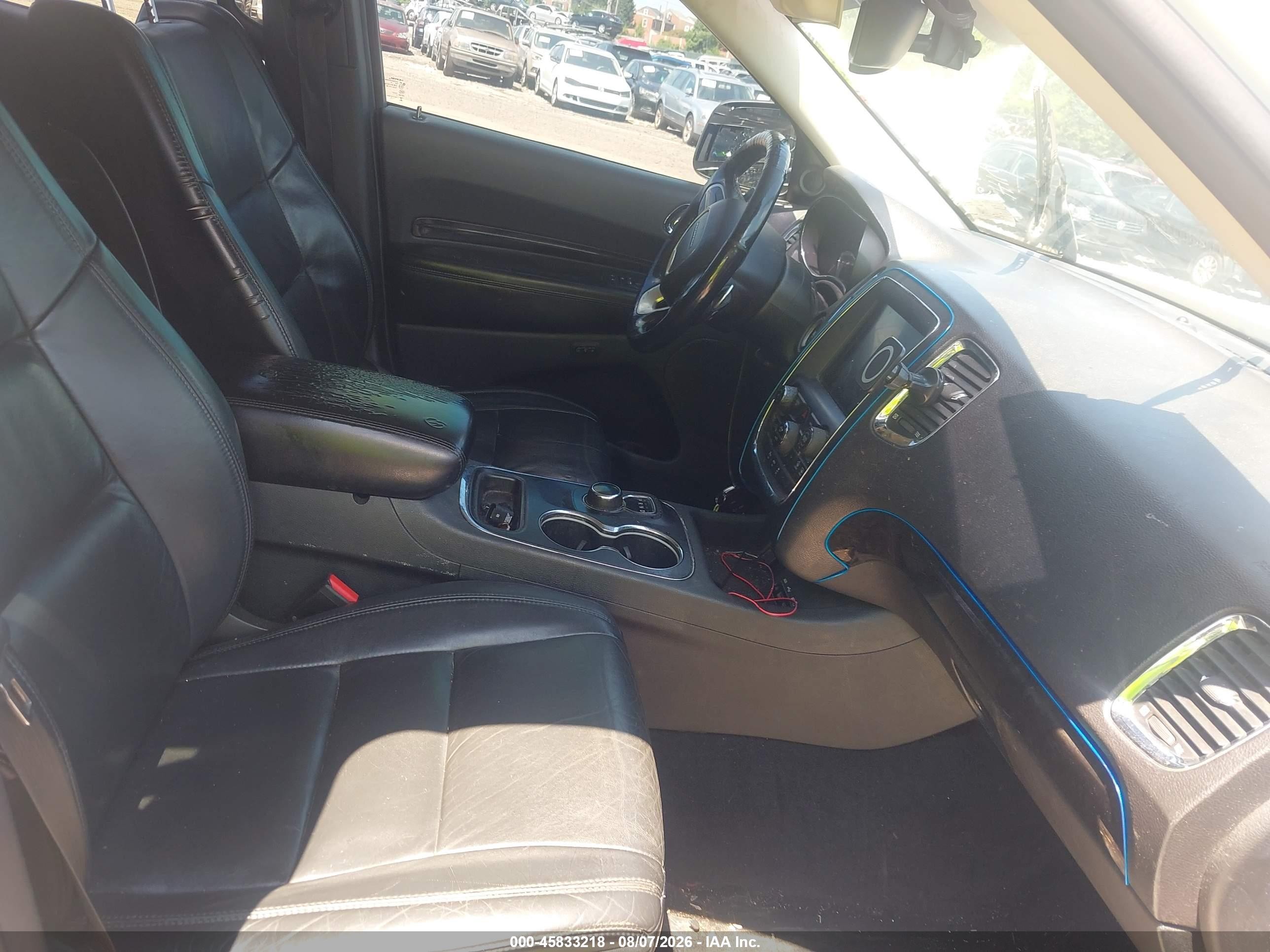 2014 Dodge Durango VIN 1C4RDJDGXEC449992 IAAI salvage auction — Front End, Salvage (Pennsylvania), sold $825 on 2026-08-28 (photo 5)