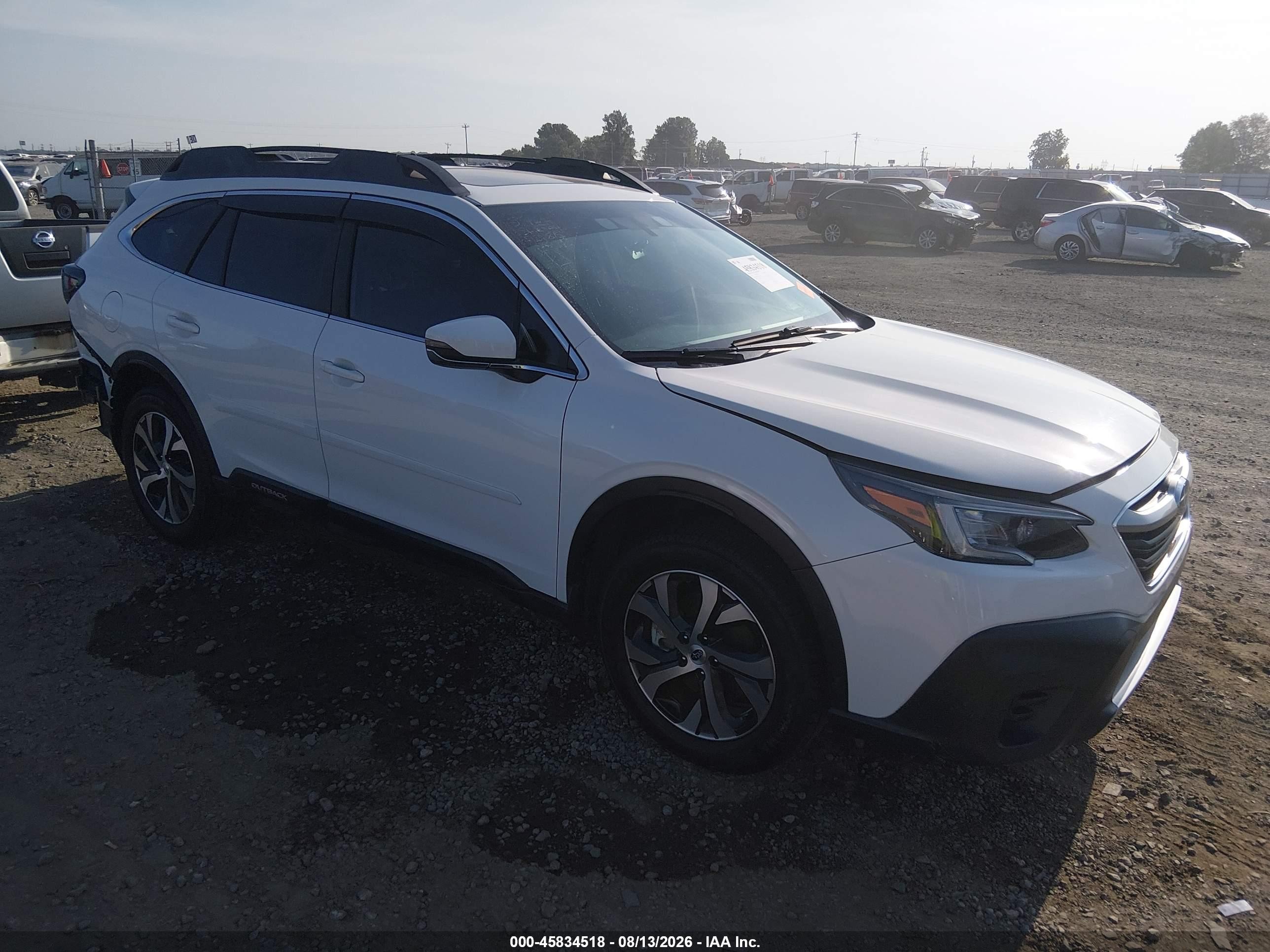 2021 Subaru Outback VIN 4S4BTANCXM3171198 — IAAI salvage auction photo