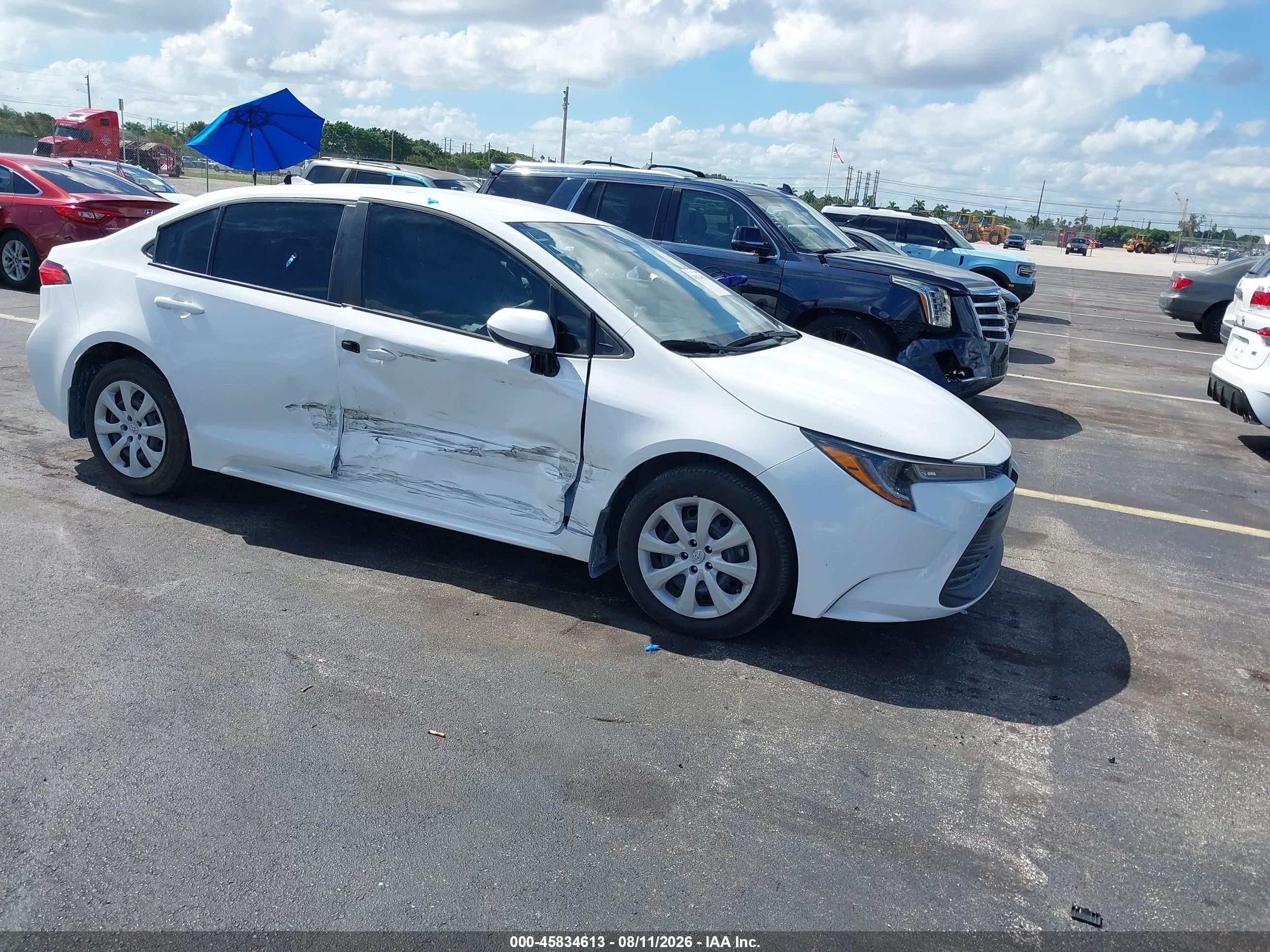 2025 Toyota Corolla VIN 5YFB4MDE8SP282200 — IAAI salvage auction photo