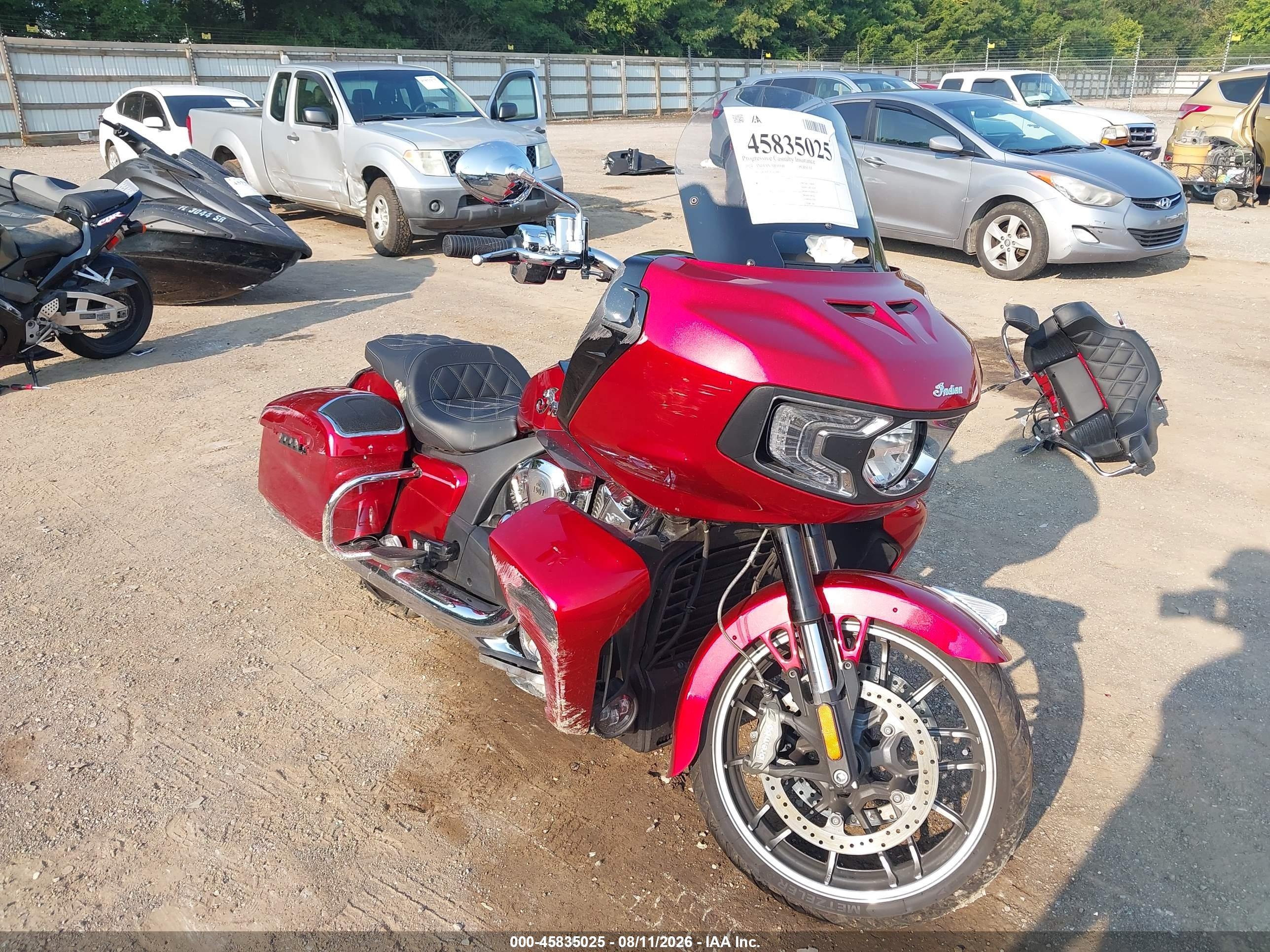 2024 Indian Motorcycle Co. Pursuit VIN 56KLDHRR5R3426807 — IAAI salvage auction photo