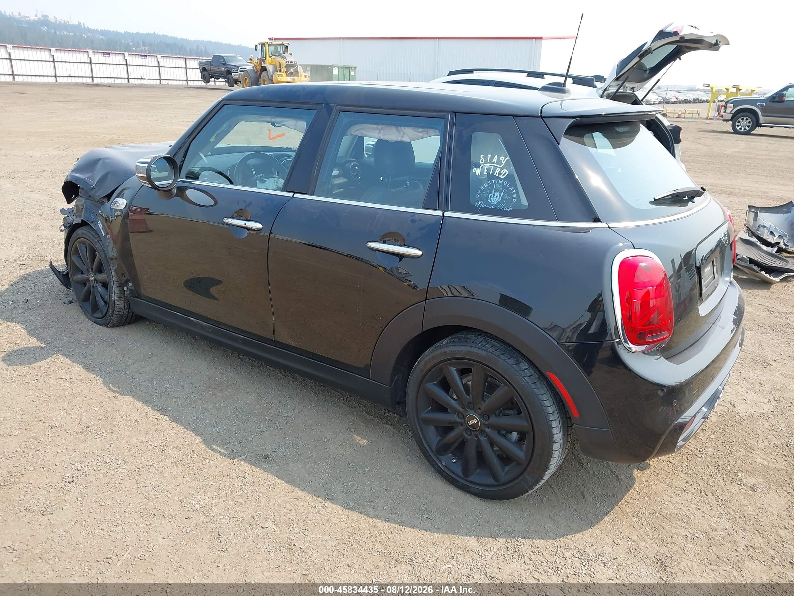 2020 Mini Hard top VIN WMWXU9C03L2L88950 IAAI salvage auction — Front End, Bill Of Sale (Washington), sold $1,900 on 2026-09-11 (photo 3)