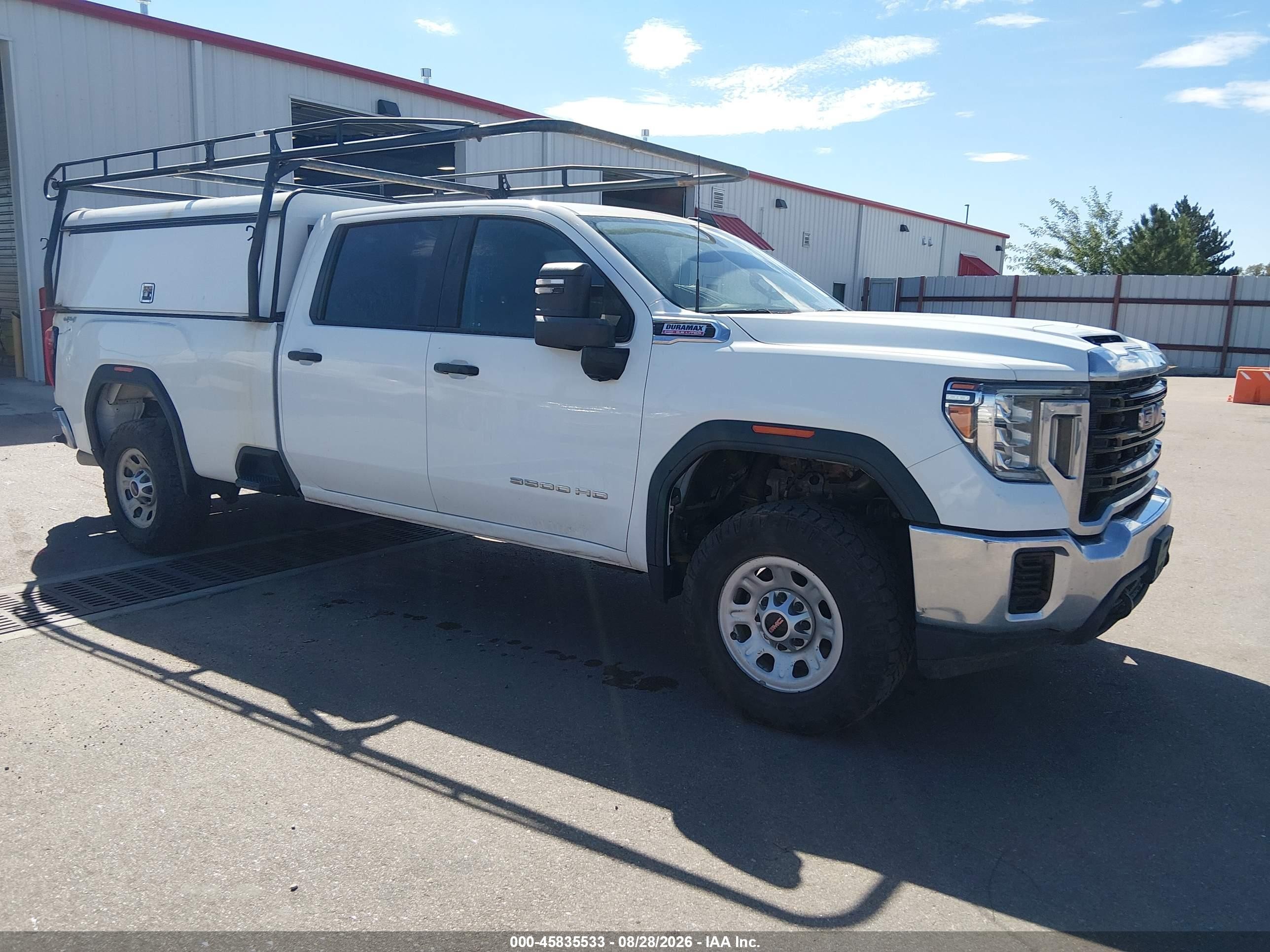 2020 GMC Sierra 3500 HD VIN 1GT49SEY1LF253816 — IAAI salvage auction photo