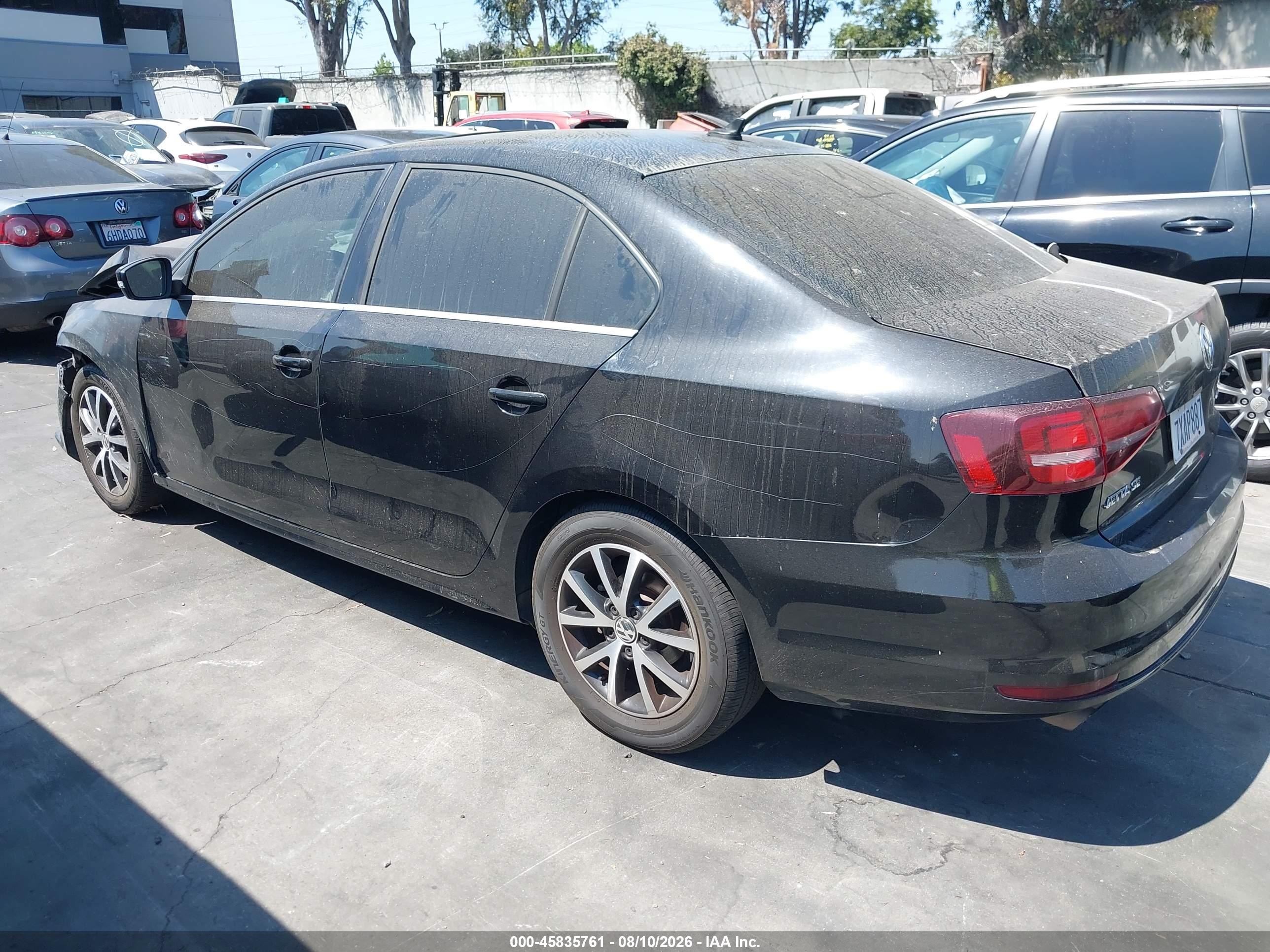 2017 Volkswagen Jetta VIN 3VWDB7AJXHM224989 IAAI salvage auction — Front End, Salvage Certificate (California), sold $500 on 2026-09-13 (photo 3)