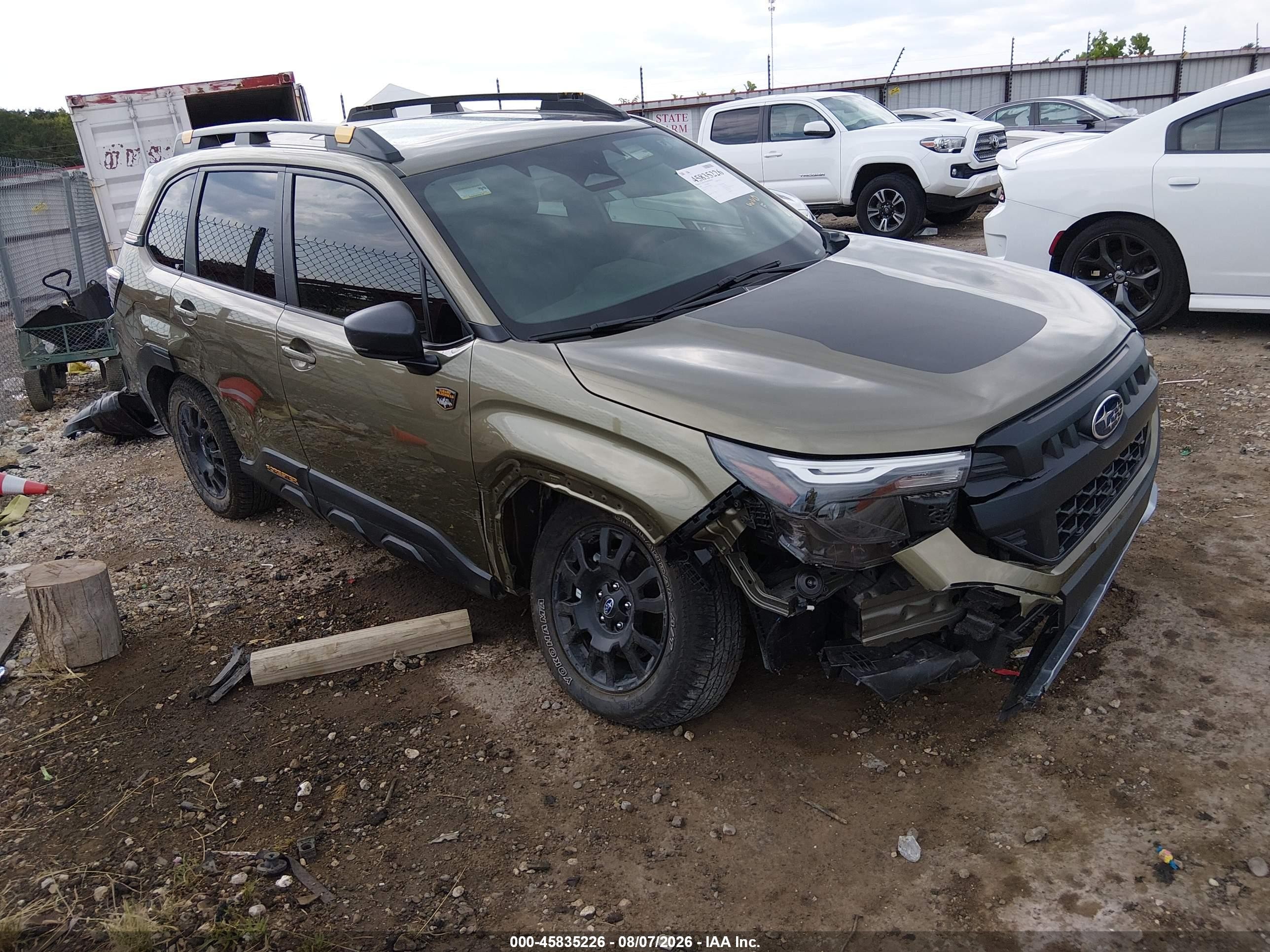 2026 Subaru Forester VIN 4S4SLDL62T3028694 — IAAI salvage auction photo