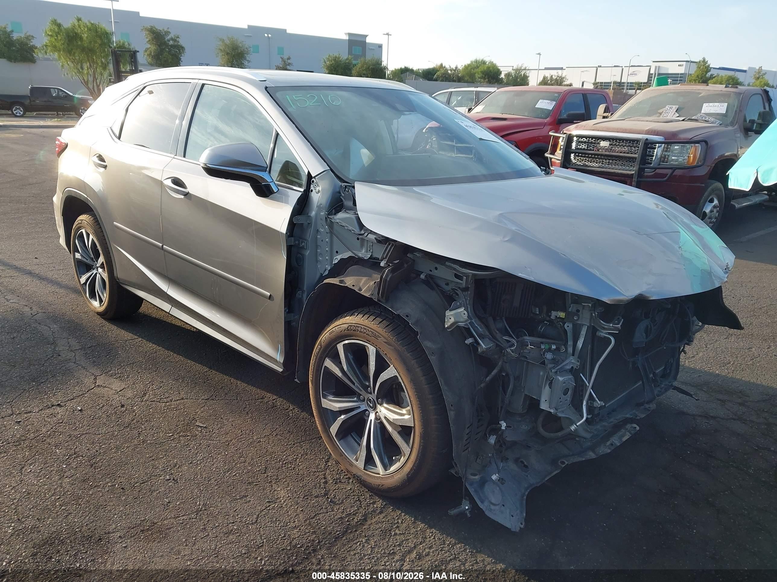 2021 Lexus RX 350 VIN 2T2HZMAA9MC185650 — IAAI salvage auction photo