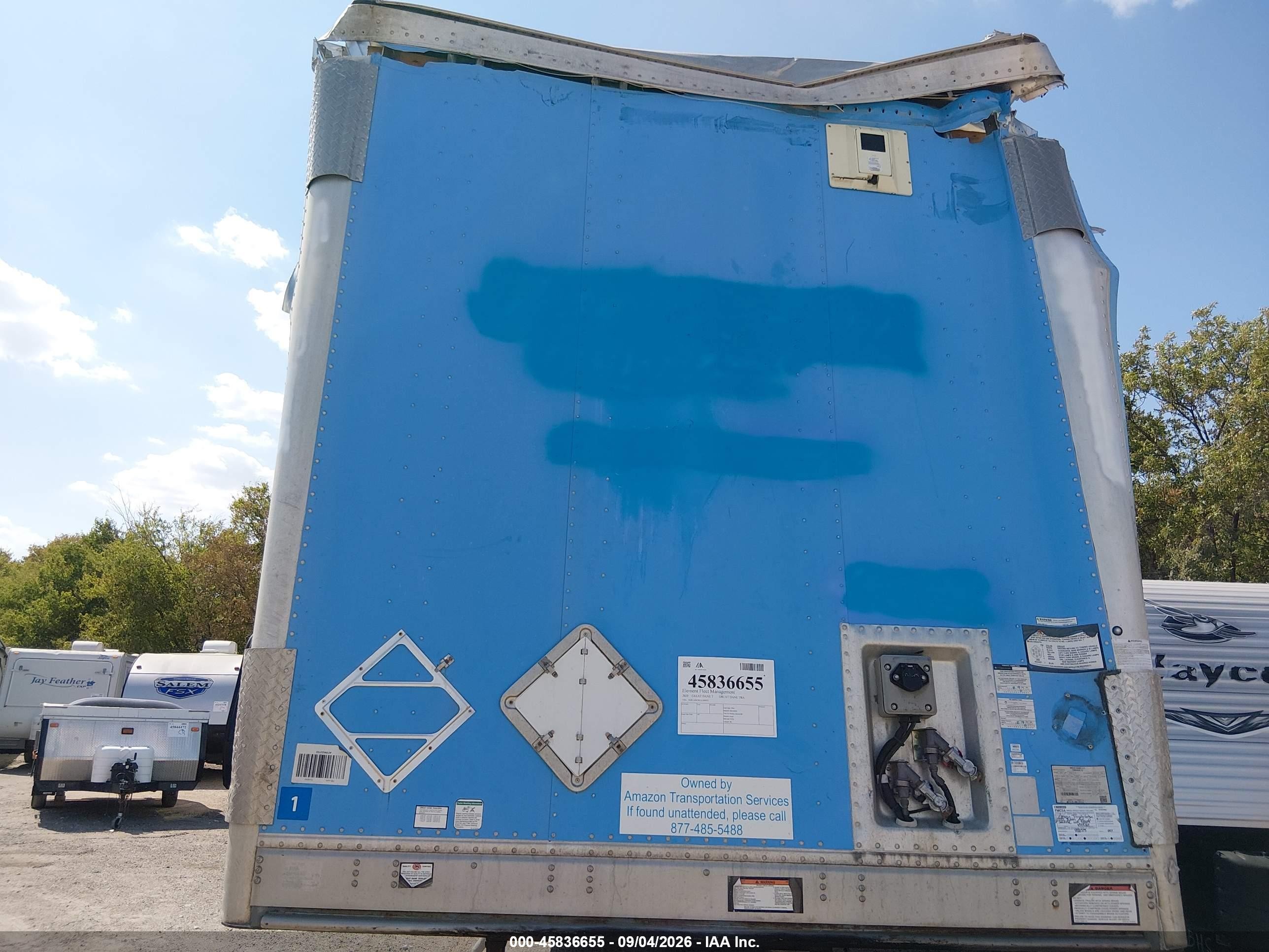 2020 Great Dane Trailers Great Dane Trailers VIN 1GR1A0626LK180433 IAAI salvage auction — Normal Wear, Clear (Indiana), sold $25 on 2026-10-05 (photo 7)