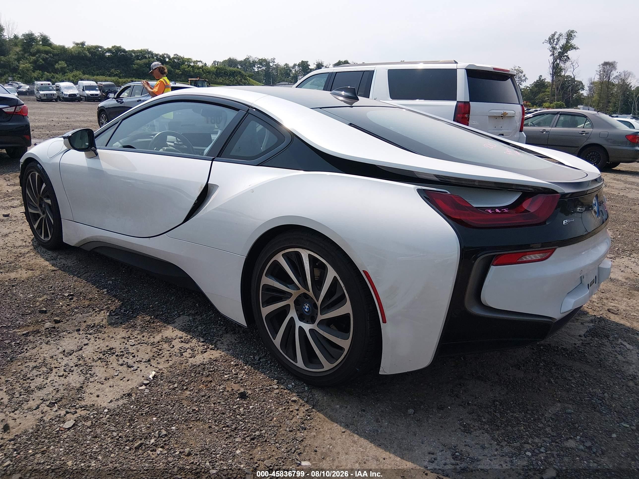 2015 BMW i8 VIN WBY2Z2C55FV674222 IAAI salvage auction — Front End, Salvage (New Jersey), sold $21,500 on 2026-09-04 (photo 3)