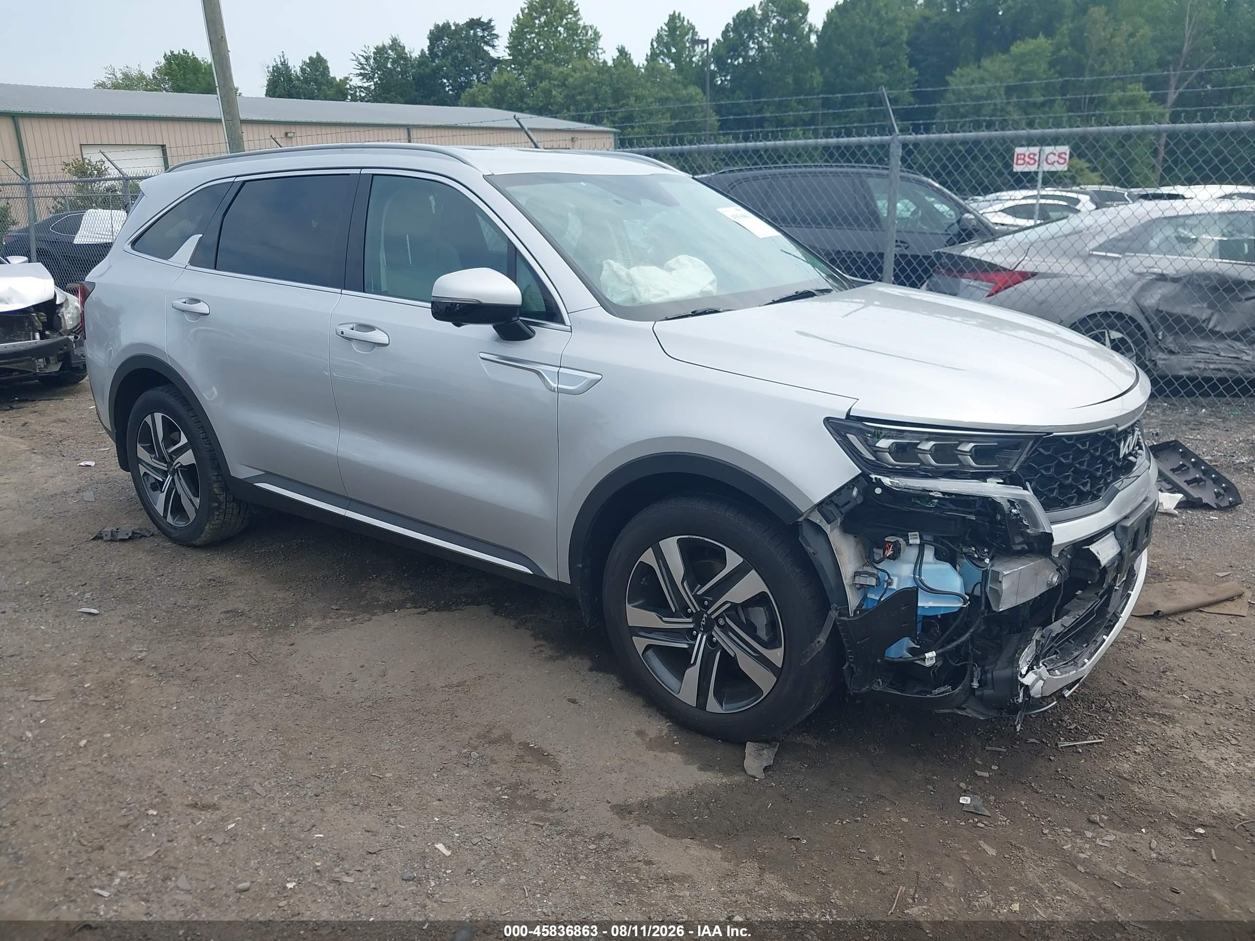 2023 Kia Sorento Hybrid VIN KNDRKDLG2P5227964 — IAAI salvage auction photo