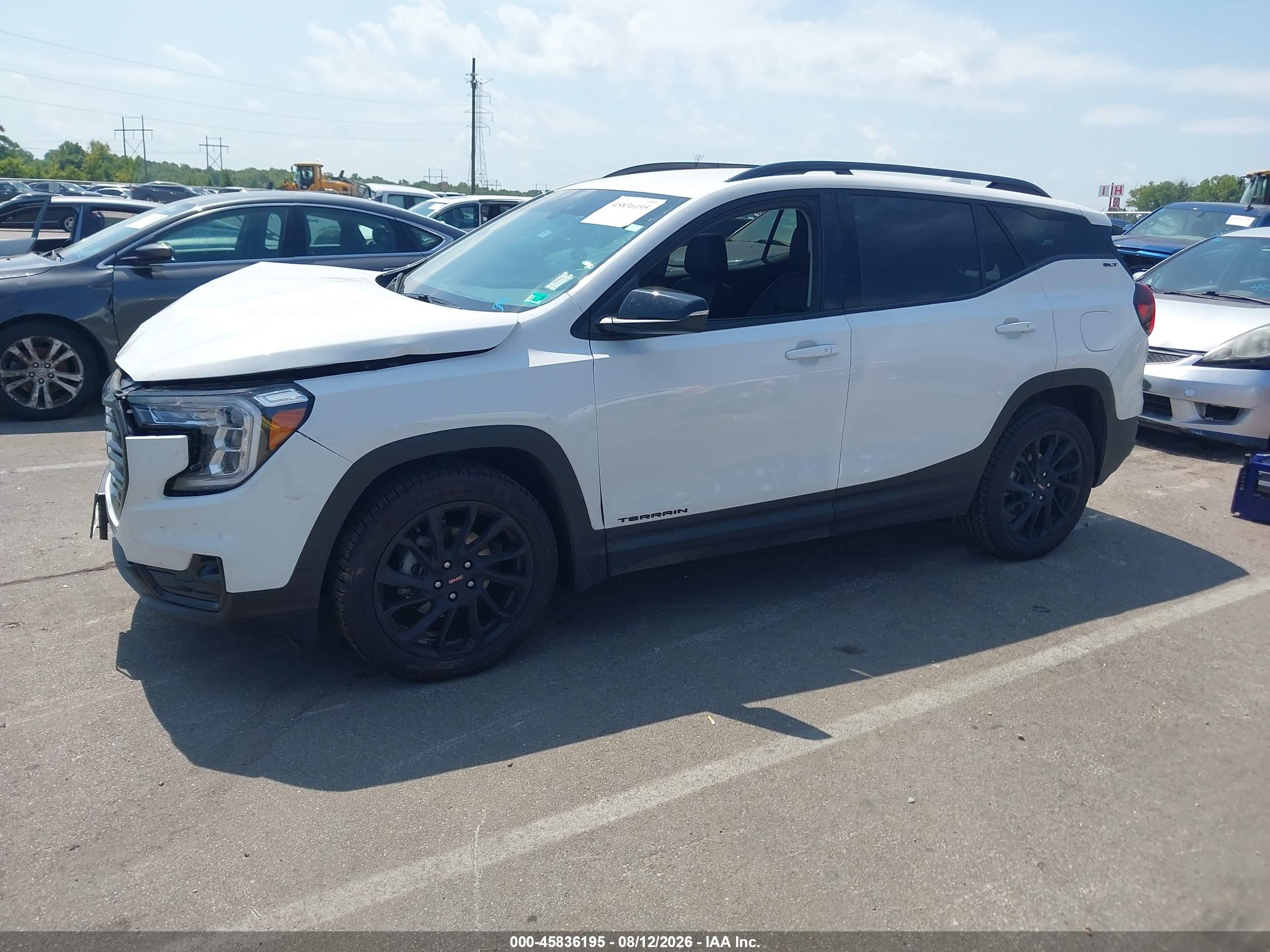 2023 GMC Terrain VIN 3GKALPEG9PL222113 IAAI salvage auction — Front End, Salvage (Mississippi), sold $7,900 on 2026-09-12 (photo 2)