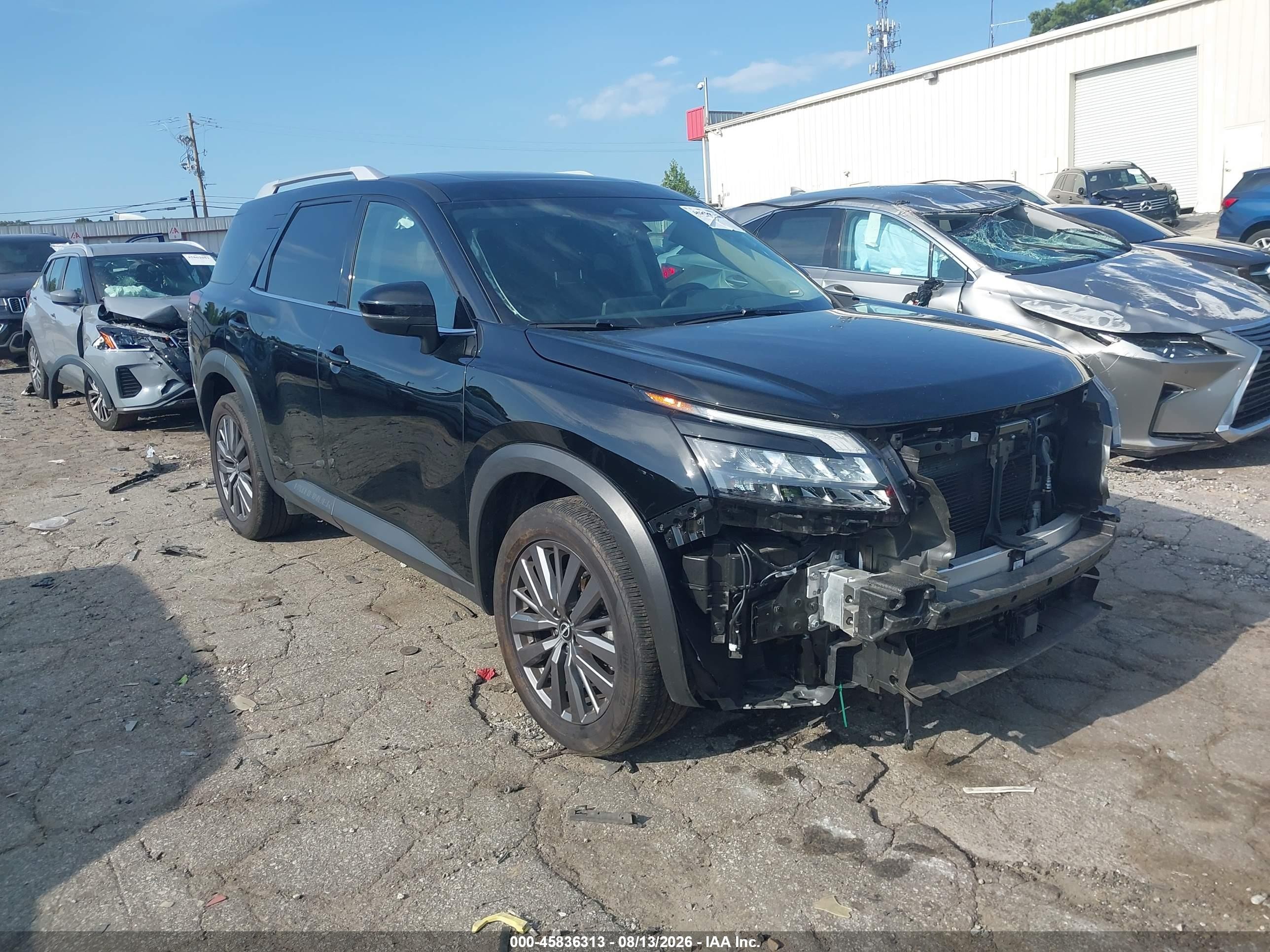2025 Nissan Pathfinder VIN 5N1DR3CB7SC261984 — IAAI salvage auction photo