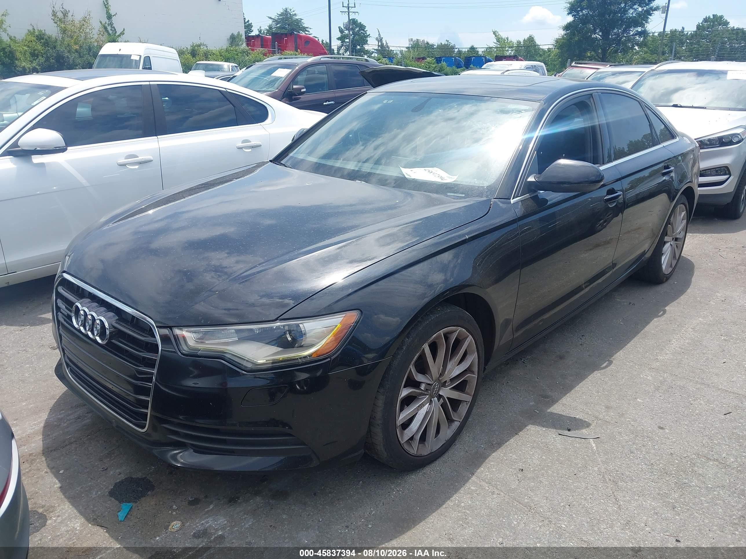 2014 Audi A6 VIN WAUFFAFC1EN052664 IAAI salvage auction — Normal Wear, Clear (South Carolina), sold $325 on 2026-09-08 (photo 2)