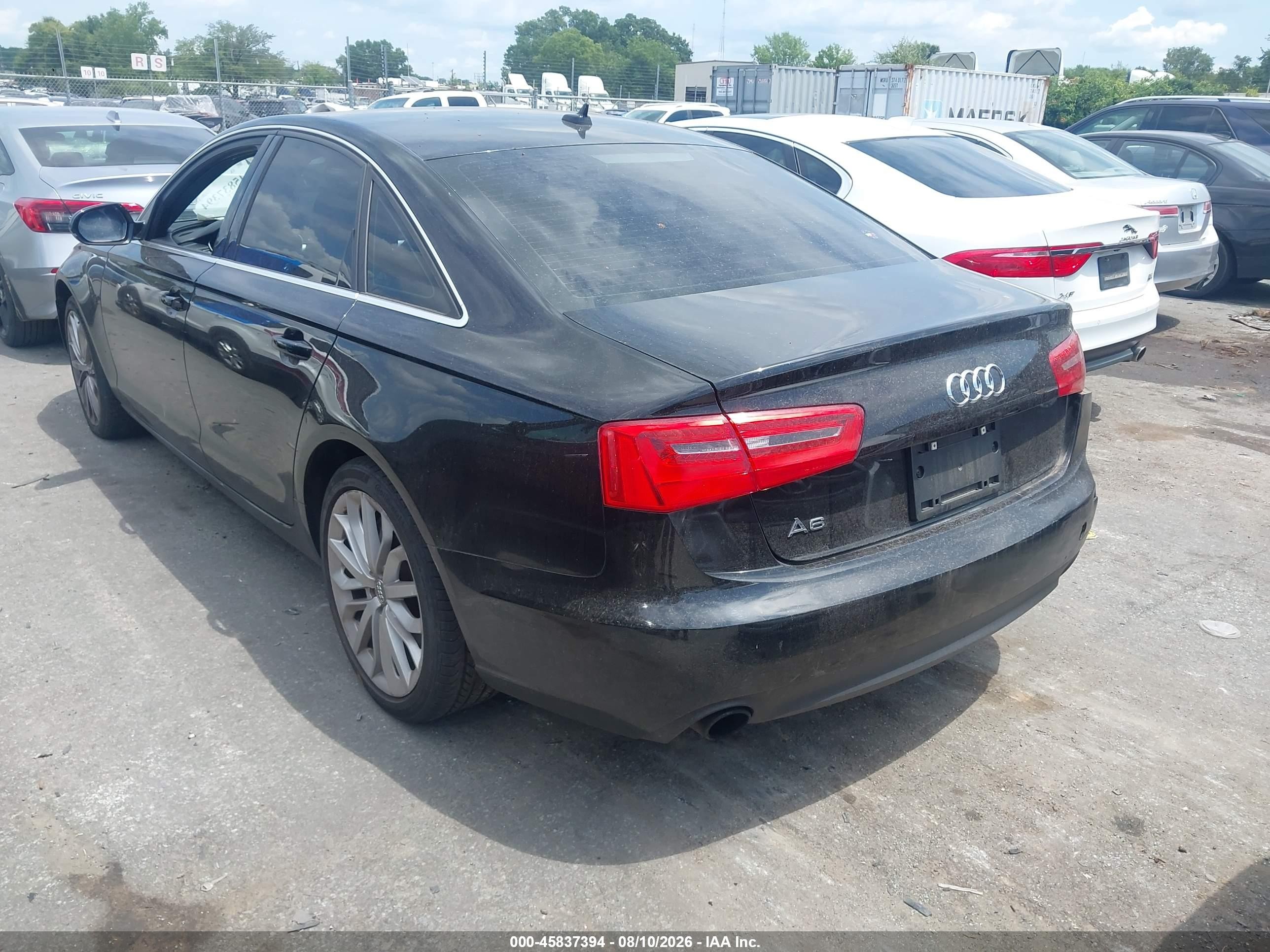 2014 Audi A6 VIN WAUFFAFC1EN052664 IAAI salvage auction — Normal Wear, Clear (South Carolina), sold $325 on 2026-09-08 (photo 3)
