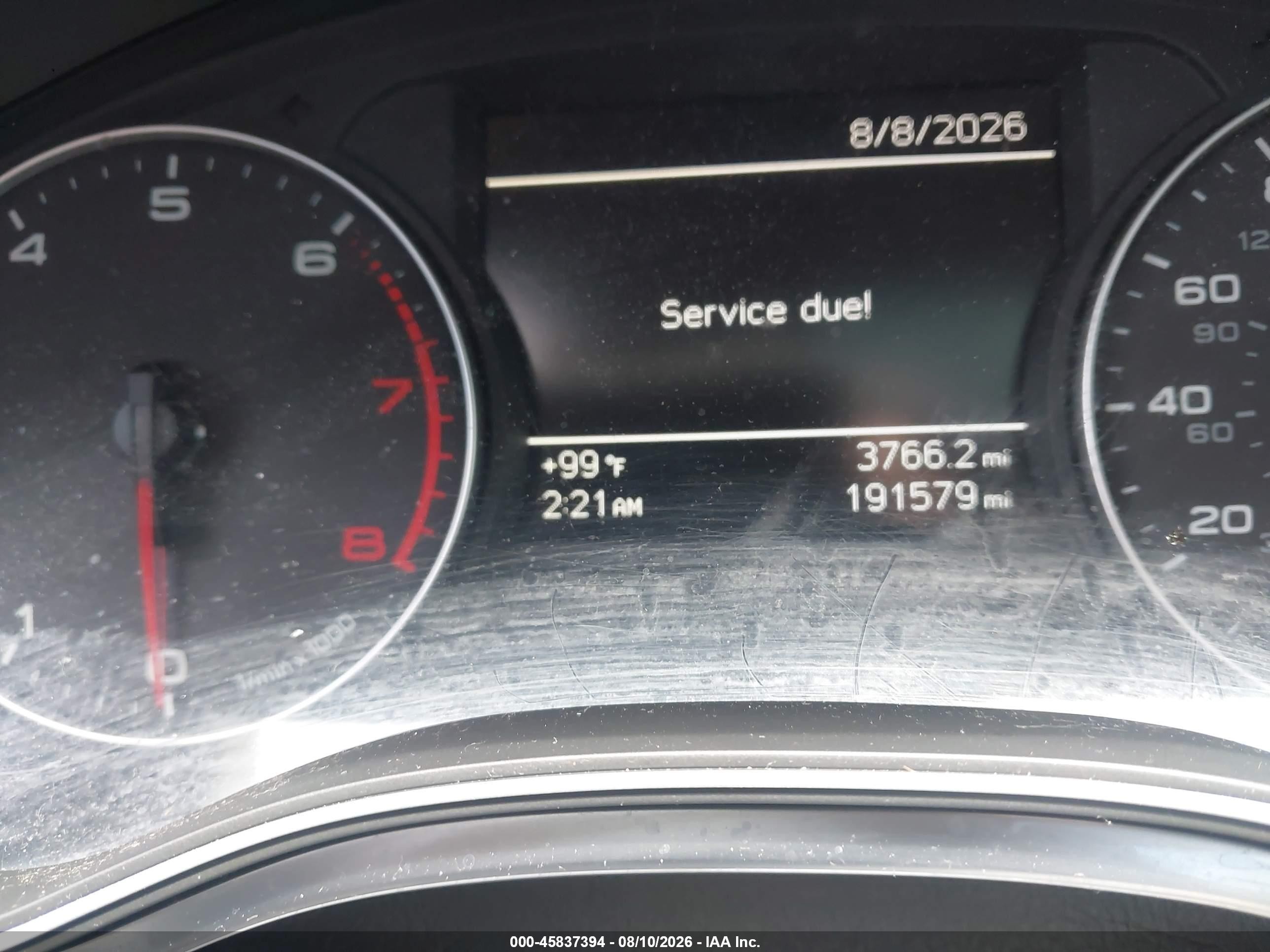 2014 Audi A6 VIN WAUFFAFC1EN052664 IAAI salvage auction — Normal Wear, Clear (South Carolina), sold $325 on 2026-09-08 (photo 7)