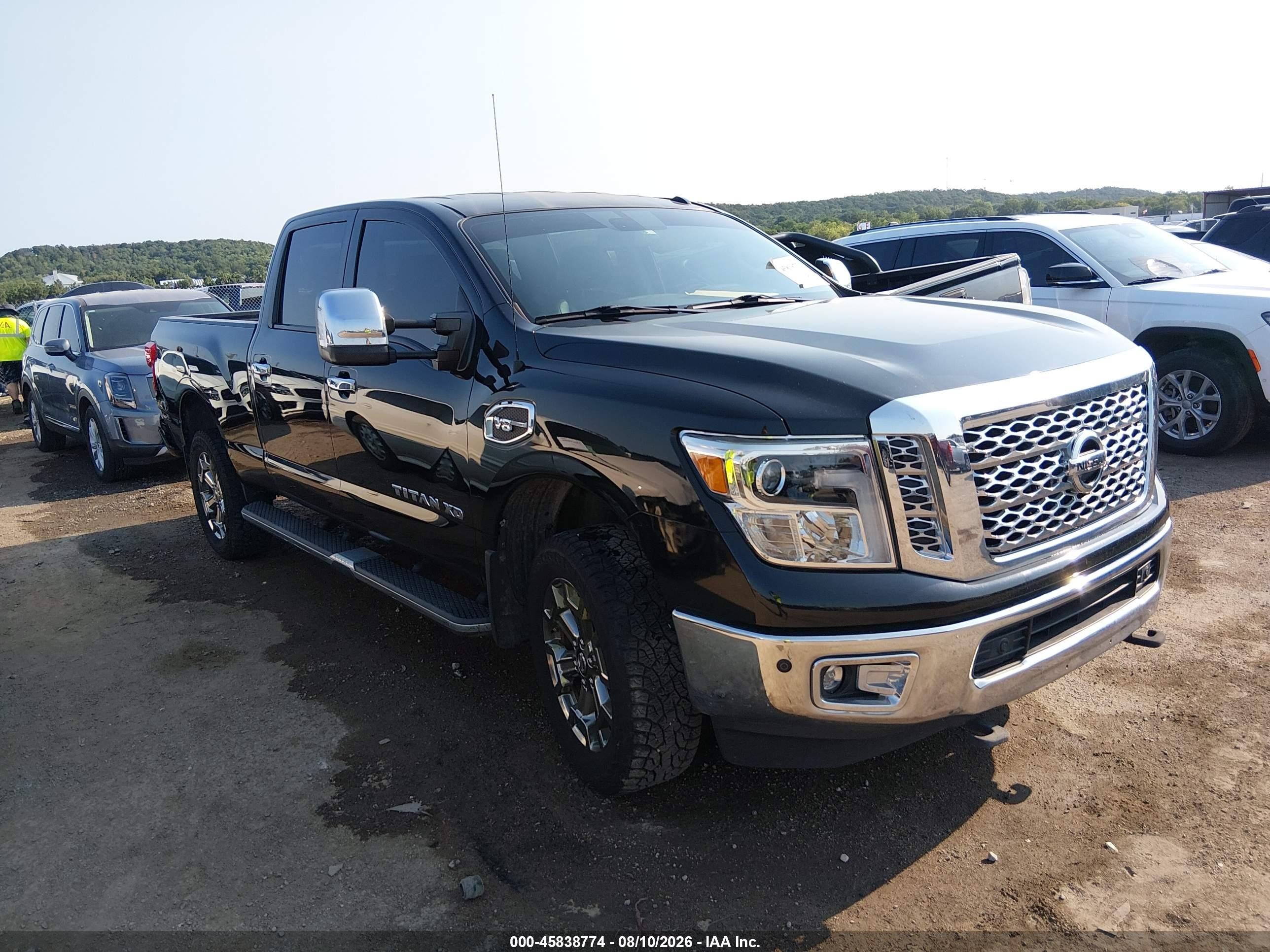 2018 Nissan Titan VIN 1N6AA1F49JN517249 — IAAI salvage auction photo