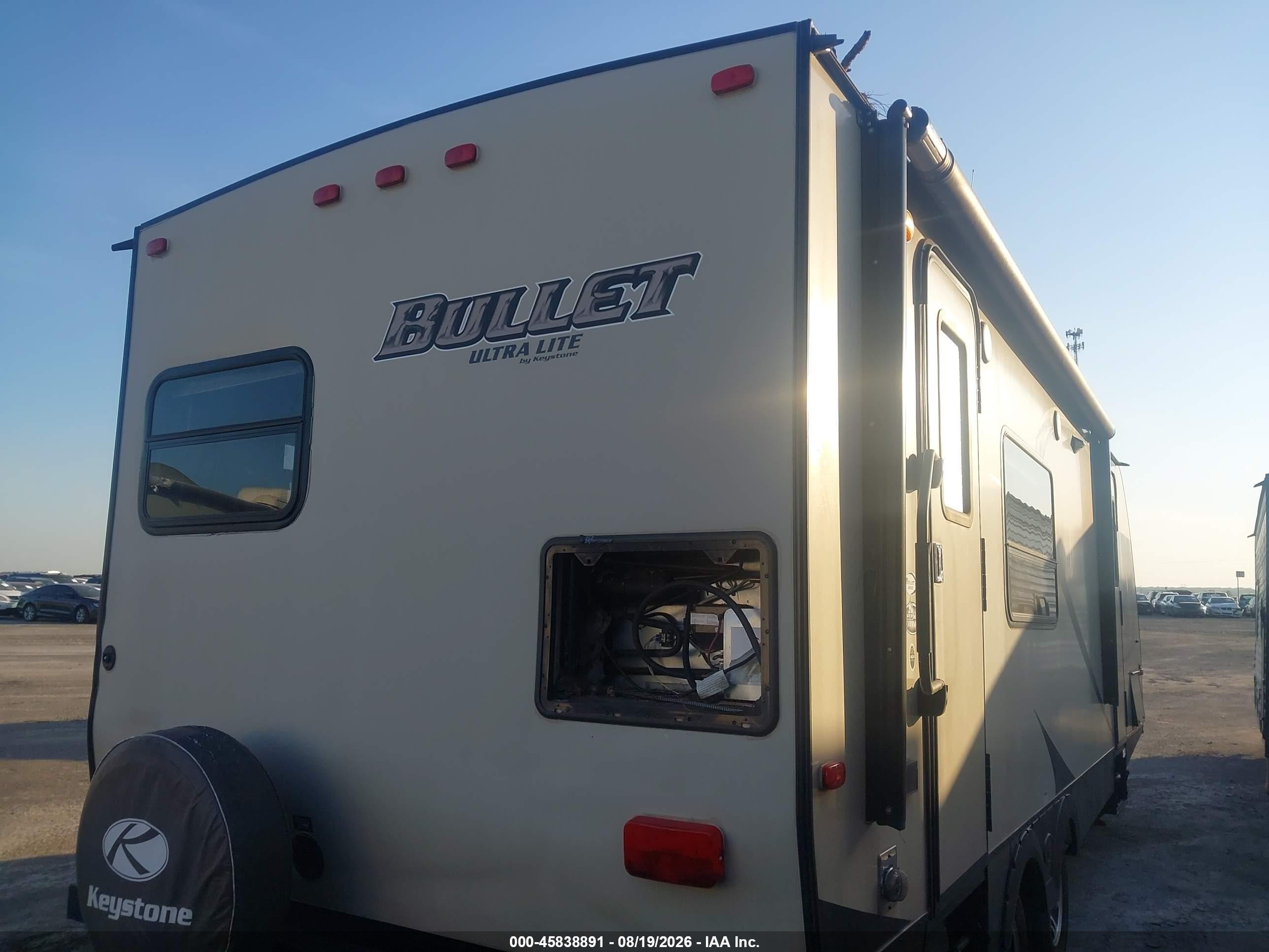 2014 Keystone Bullet VIN 4YDT24823ED422491 IAAI salvage auction — Water/Flood, Clear (Arkansas), sold $2,950 on 2026-09-18 (photo 4)