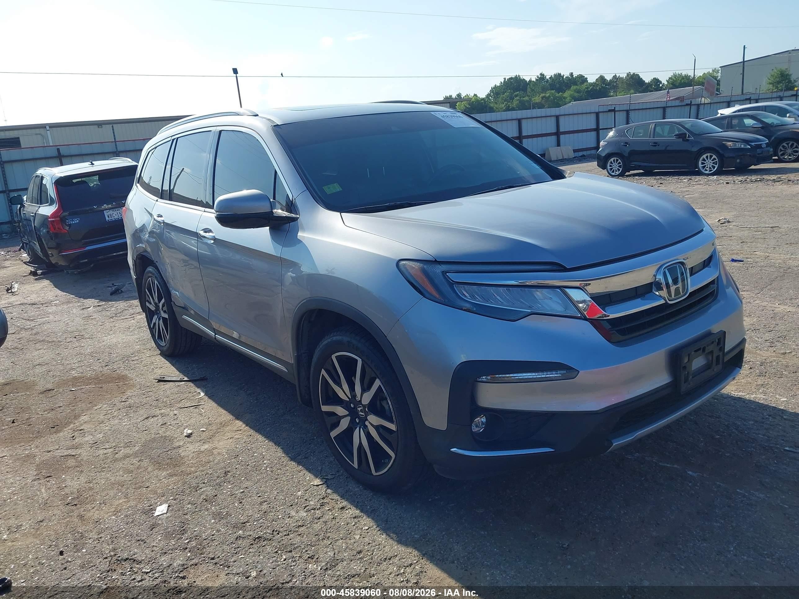 2022 Honda Pilot VIN 5FNYF5H90NB016452 — IAAI salvage auction photo