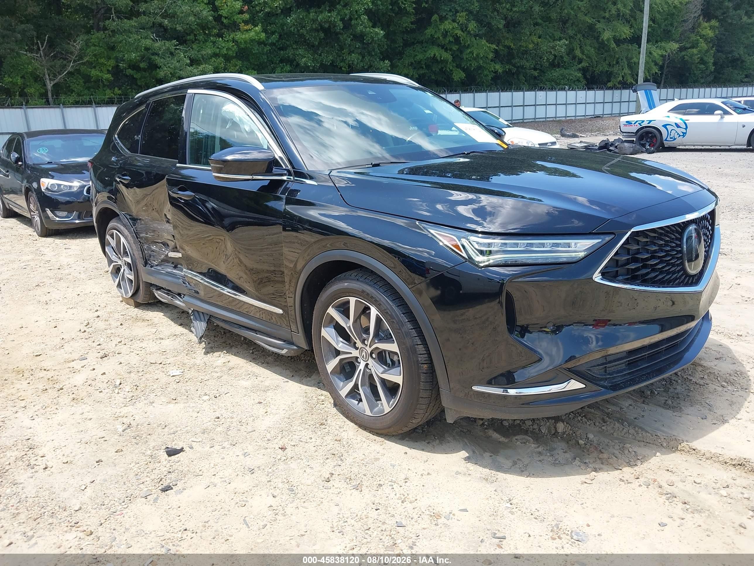 2023 Acura MDX VIN 5J8YE1H46PL022273 — IAAI salvage auction photo
