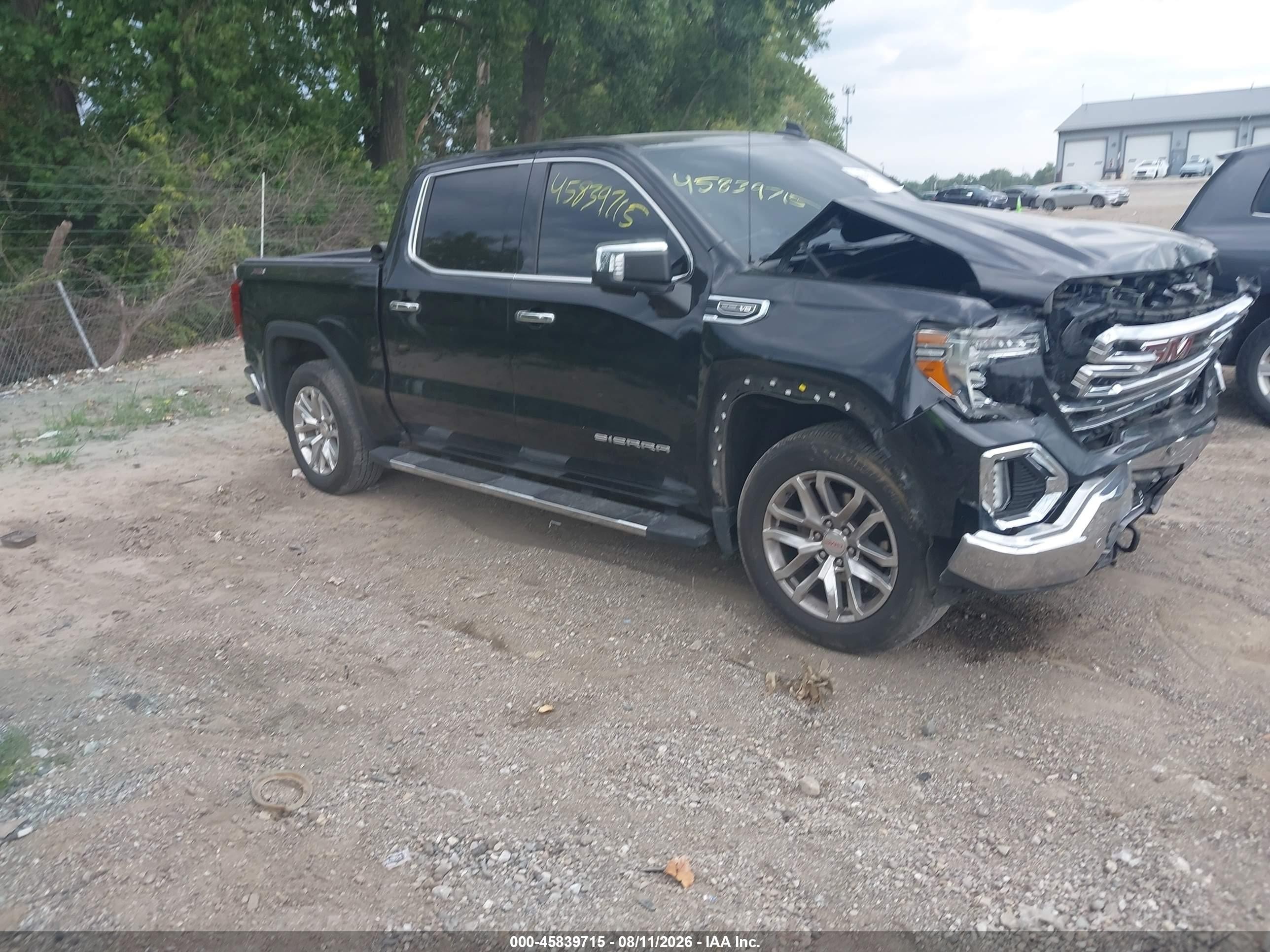 2020 GMC Sierra 1500 VIN 3GTU9DED6LG424874 — IAAI salvage auction photo