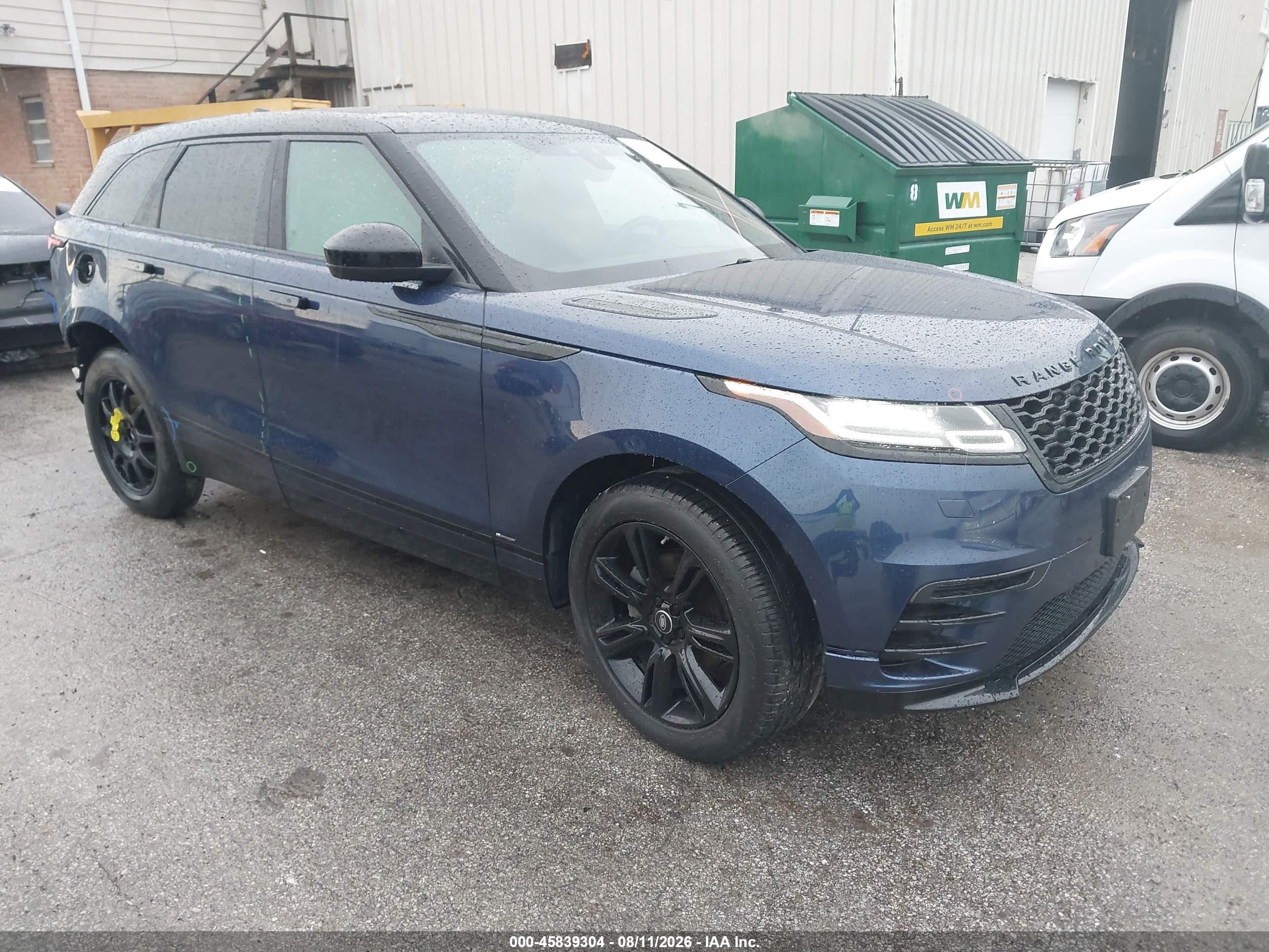 2020 Land Rover Range Rover Velar VIN SALYK2EX4LA277563 — IAAI salvage auction photo