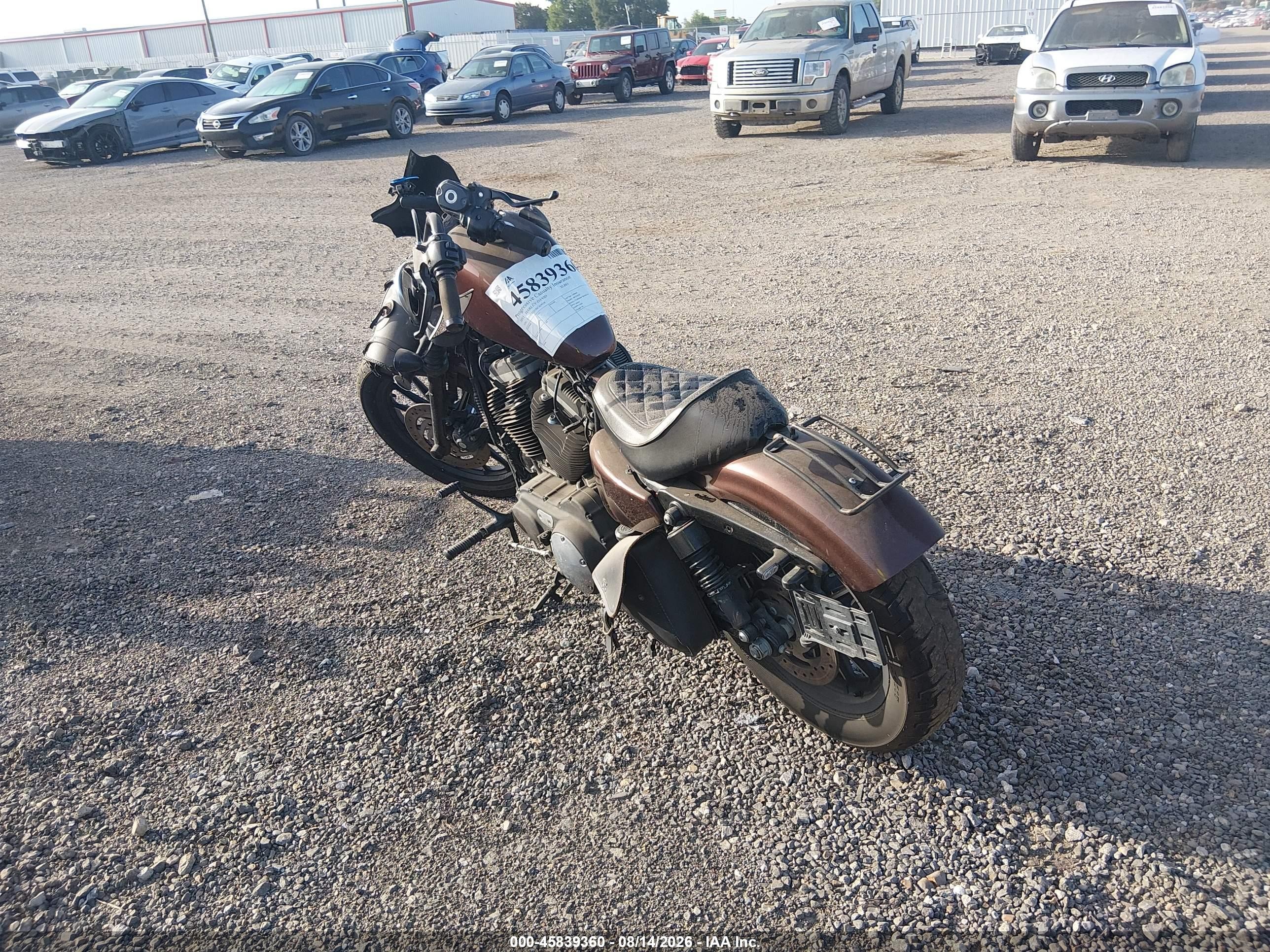 2011 Harley-davidson Xl883 VIN 1HD4LE237BC429939 IAAI salvage auction — All Over, Salvage (Louisiana), sold $850 on 2026-09-09 (photo 3)