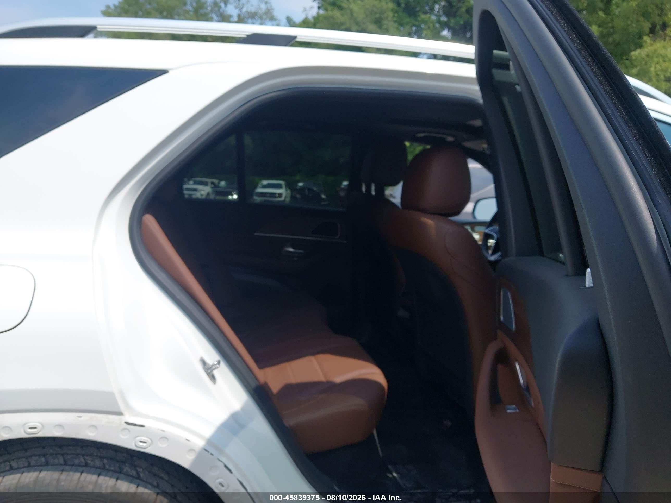 2026 Mercedes-Benz GLE-Class VIN 4JGFB4FB3TB596195 IAAI salvage auction — Front End, Clear (Florida), sold $36,250 on 2026-08-16 (photo 8)