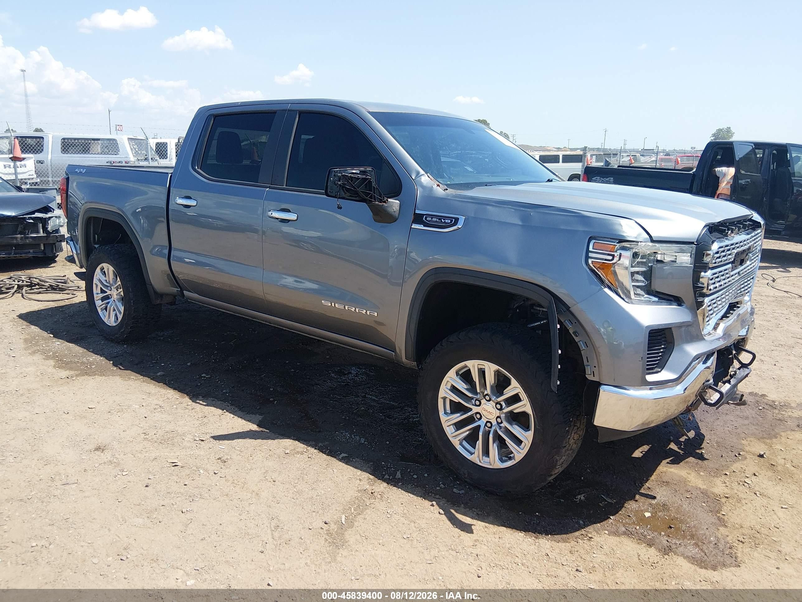 2019 GMC Sierra 1500 VIN 1GTU9AEF9KZ390153 — IAAI salvage auction photo