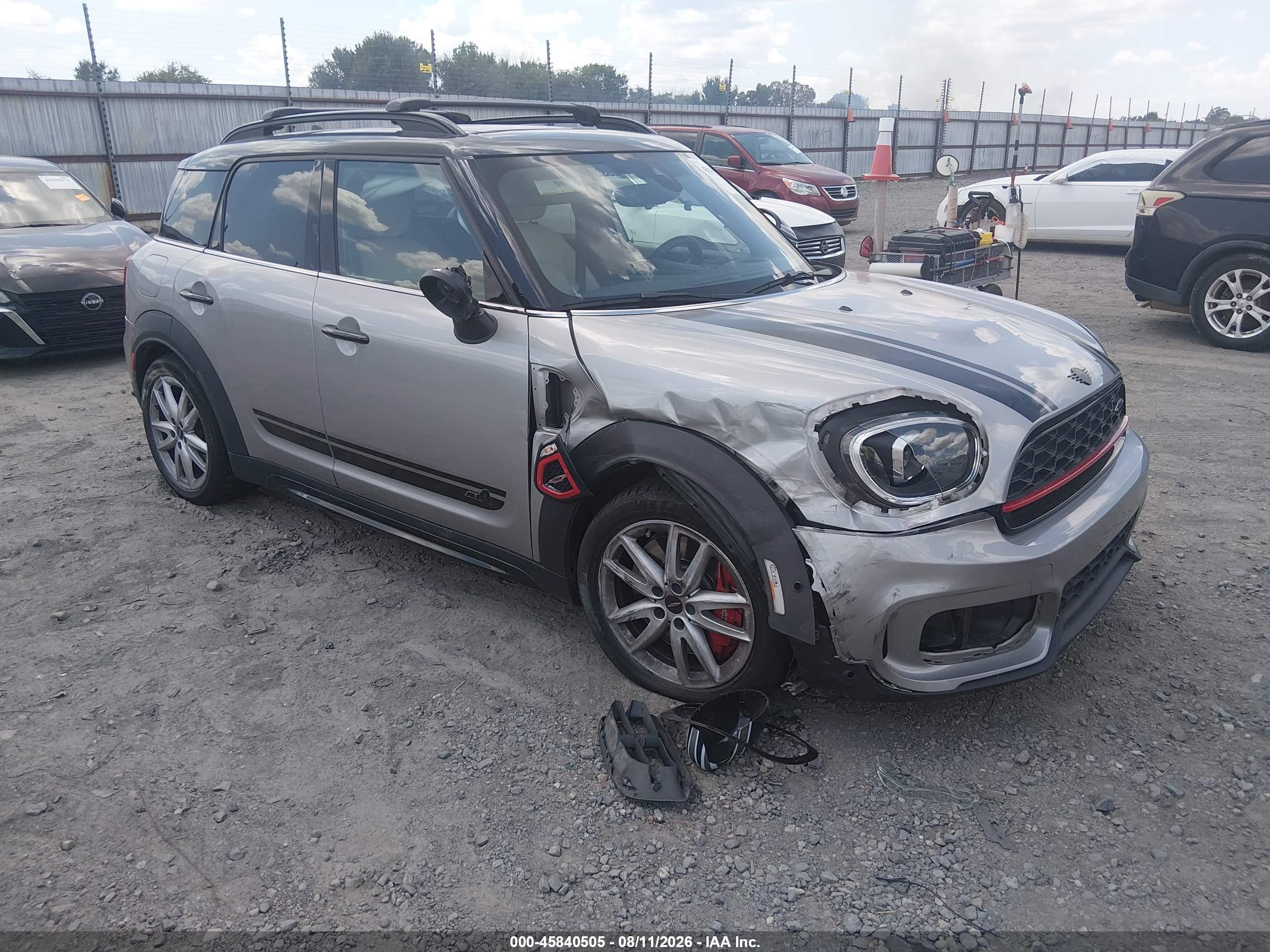2023 Mini Countryman VIN WMZ33BS06P3R16848 IAAI salvage auction — Unknown, Salvage (Arkansas), sold $9,000 on 2026-09-12 (photo 1)