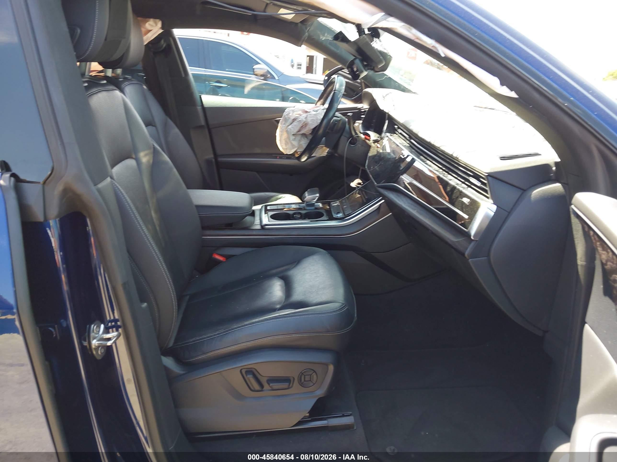 2021 Audi Q8 VIN WA1EVAF1XMD033643 IAAI salvage auction — Front End, Salvage (California), sold $17,000 on 2026-10-11 (photo 5)