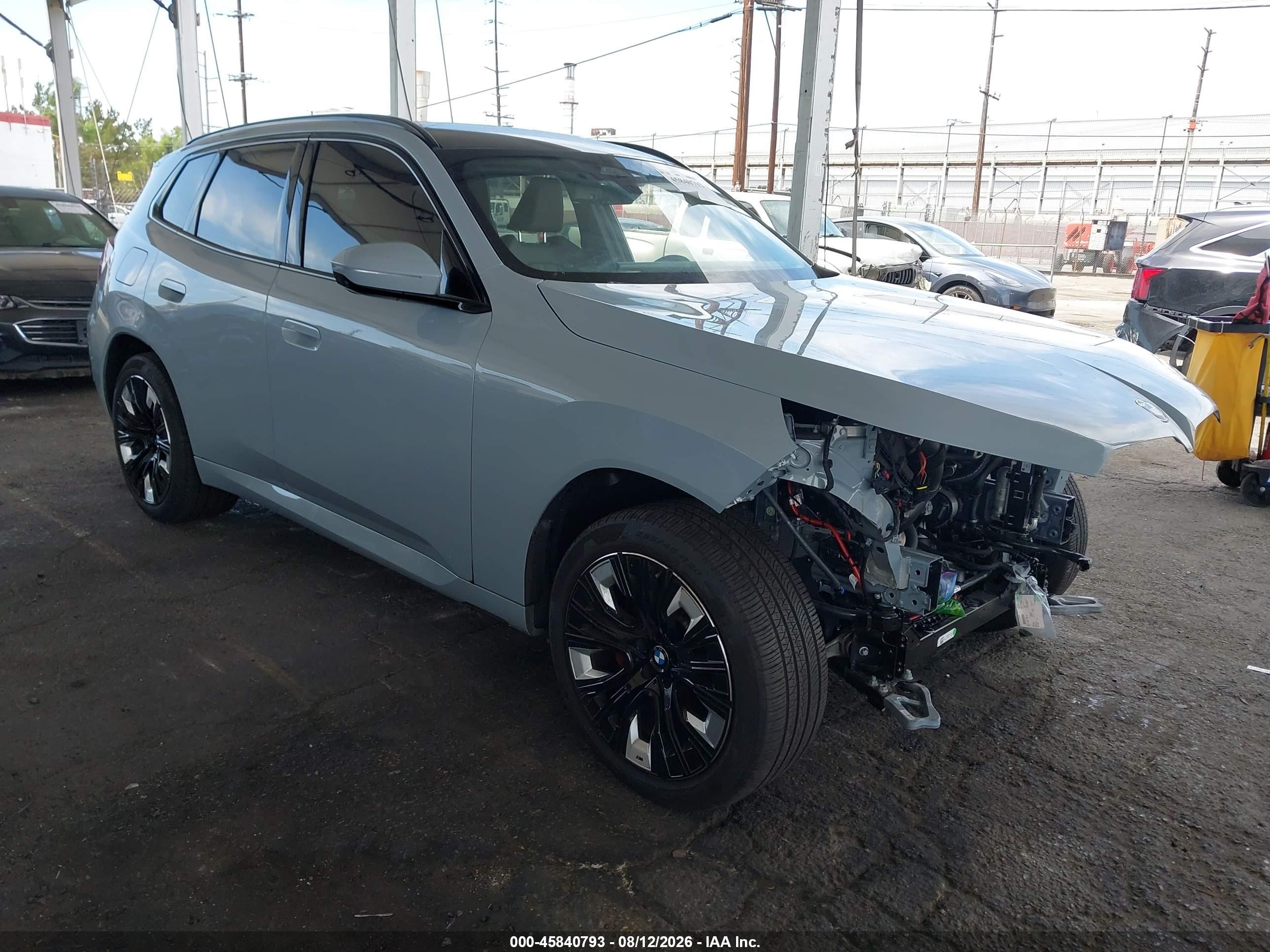 2025 BMW X3 VIN 5UX53GP03S9010322 — IAAI salvage auction photo