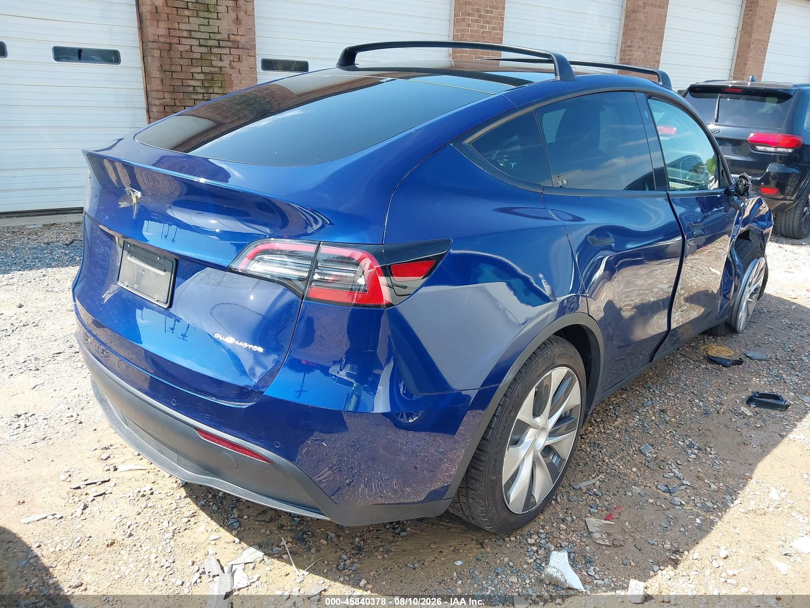 2021 Tesla Model Y VIN 5YJYGDEE1MF190683 IAAI salvage auction — Front End, Salvage (North Carolina), sold $9,700 on 2026-09-11 (photo 4)