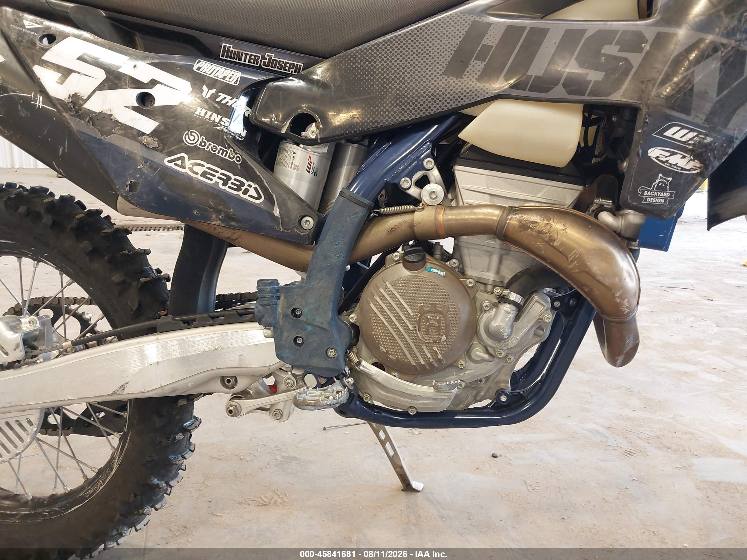 2025 Husqvarna Fx VIN VBKUCP438SM236461 IAAI salvage auction — All Over, Salvage (Utah), sold $3,150 on 2026-09-09 (photo 8)