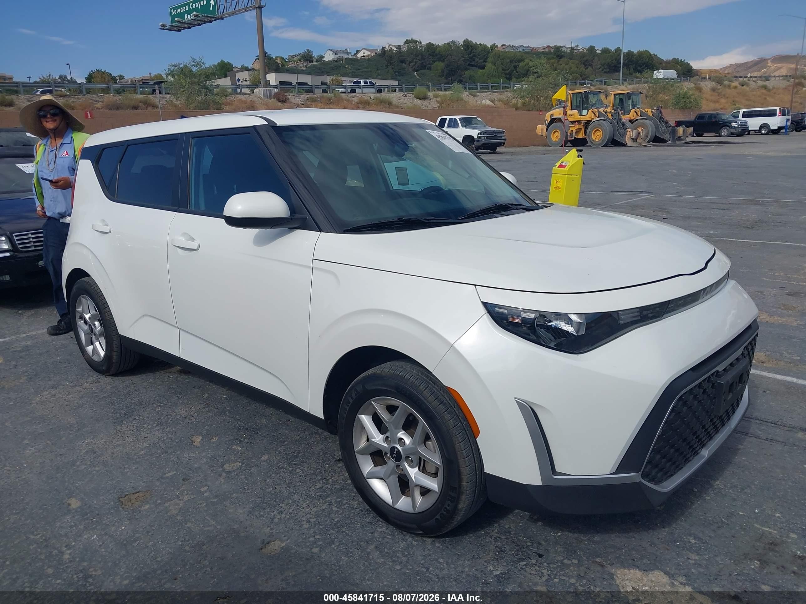 2024 Kia Soul VIN KNDJ23AU3R7230024 IAAI salvage auction — Rear End, Salvage (California), sold $3,200 on 2026-09-25 (photo 1)